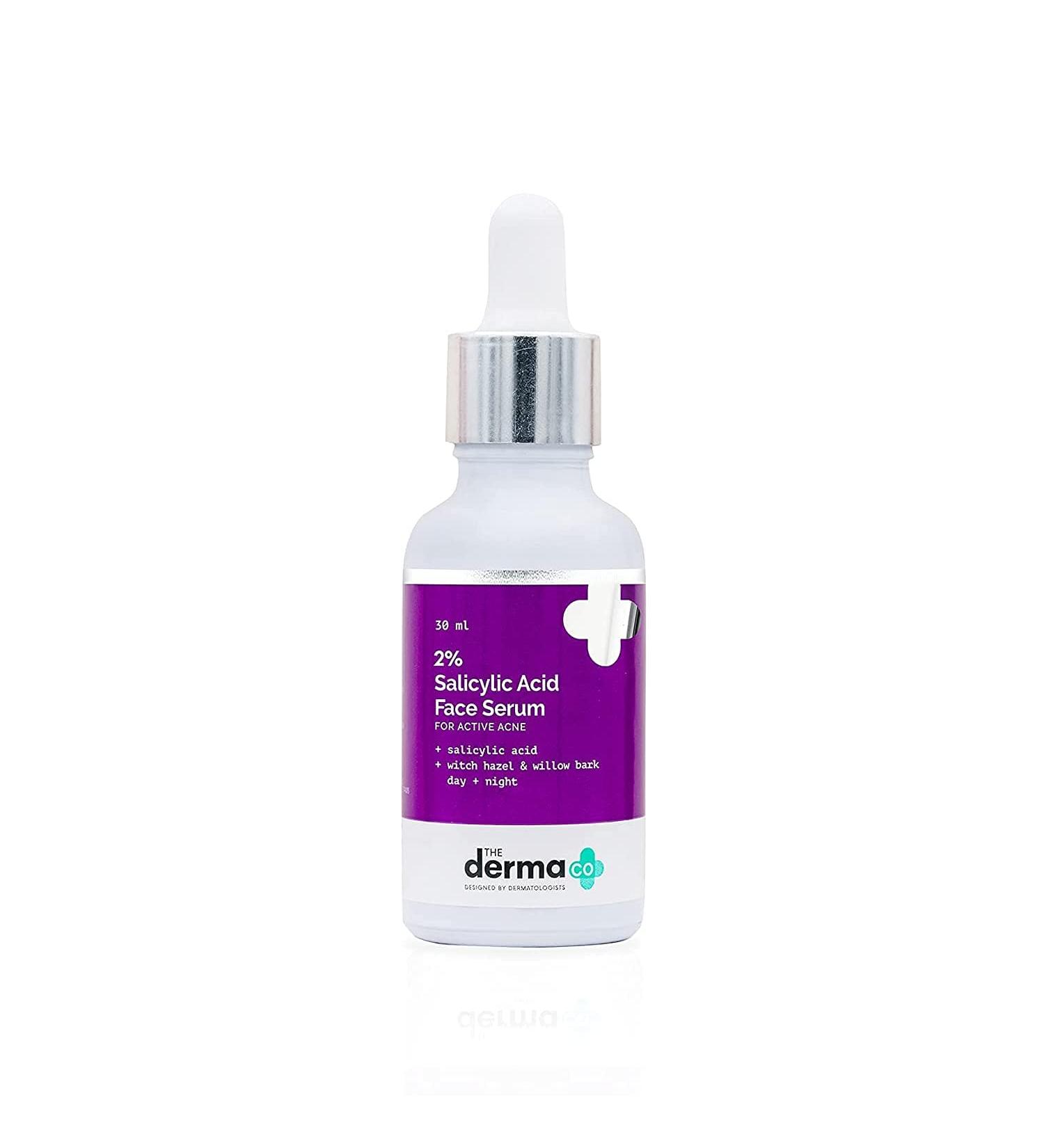 Verem The Derma Co 2% Salicylic Acid Face Serum for Acne & Acne Marks - 30 ml(dermaco) Brand: Inton - Buy Online on SooperMarket.com