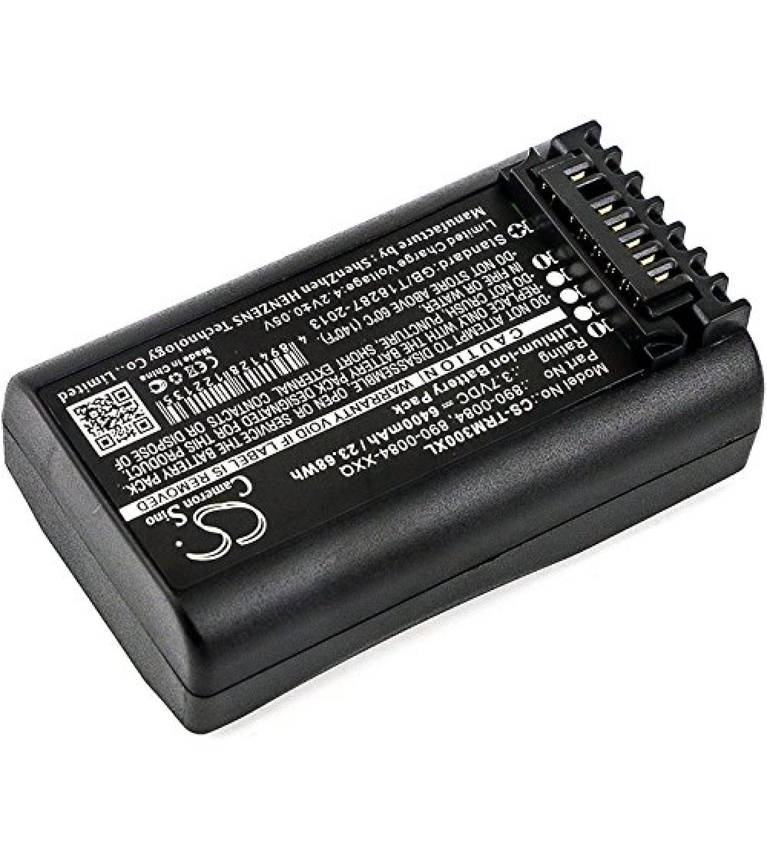 Replacement Battery for Trimble NMDALY-121-00 NMDANY-121-00 NMDBNY-121-00 6400mAh/3.7V Compatible with Part Numbers 990651-004277 993251-MY ACCAA-101 EGL-Z1006 | International Shipping Available - Buy Online on SooperMarket.com