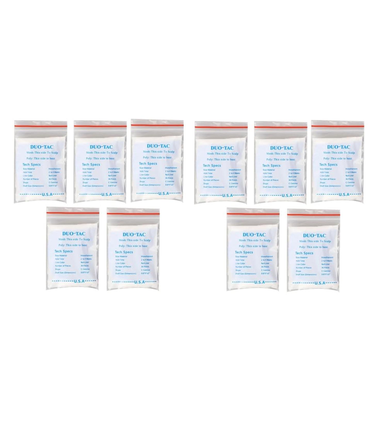 AIDIRui 360Pc/Lot Super Strong Double-Layer Tape Wig Adhesive Extended Hair Strip Waterproof for Toupee Lace Wig Tape Film Easy to Use - Buy Online on SooperMarket.com