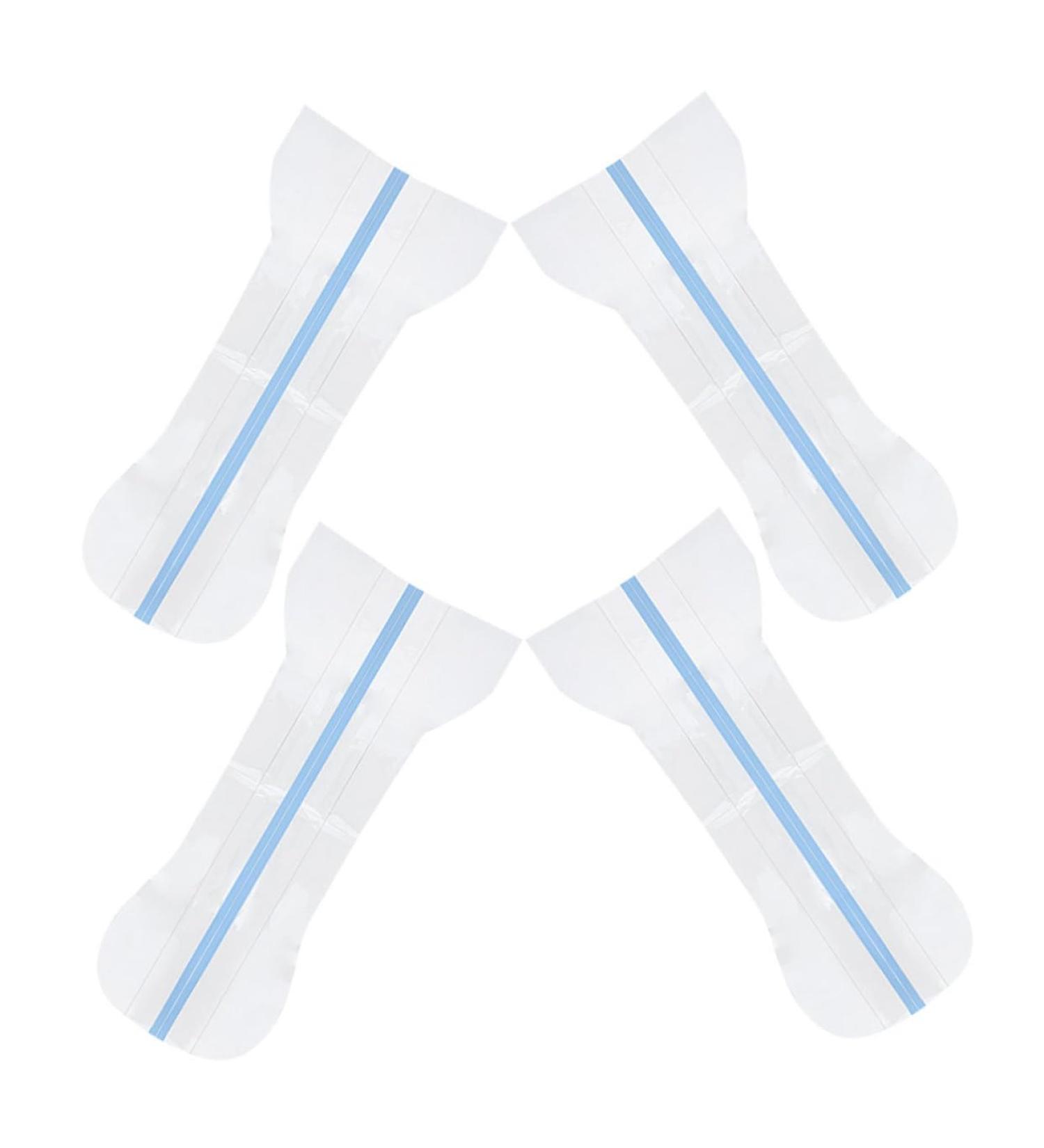 Beavorty 4pcs Swimming Stickers Water Proof Stickers Women's Private Stickers Non-woven Fabric White - Buy Online on SooperMarket.com