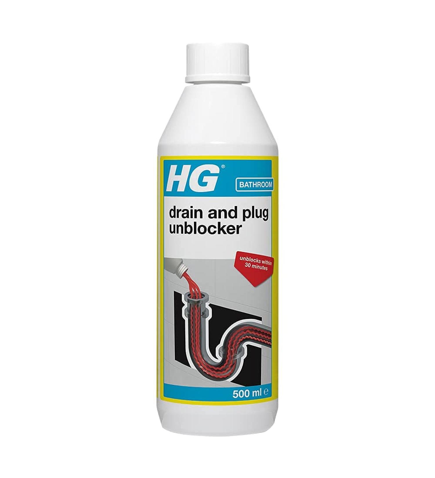 2X HG Liquid Drain & Plug Unblocker 500ml - 139050106