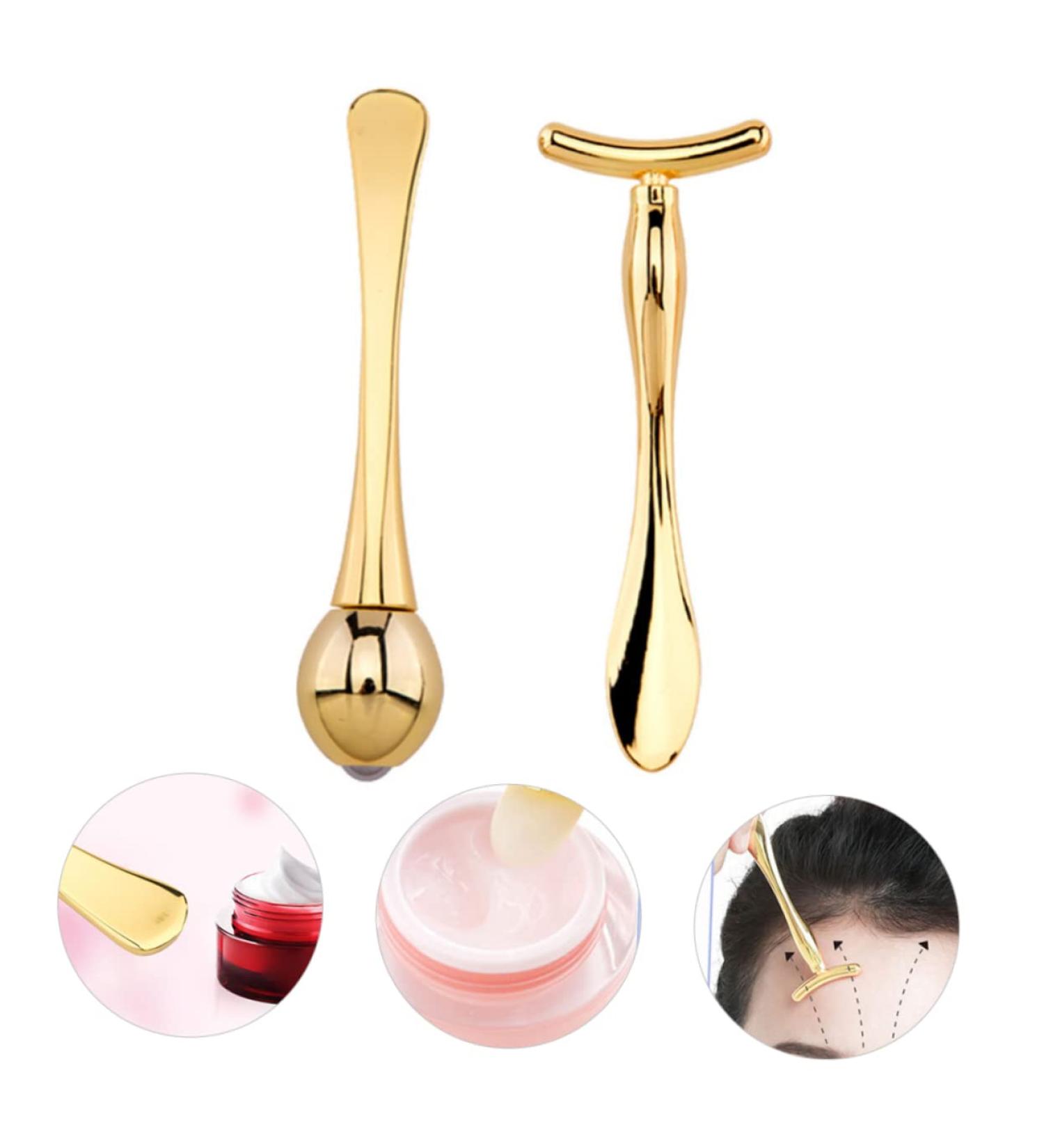 Buy Eye Roller Head T-bar Set for Crafts | Face & Eye Rub Transfers - Wrinkle Relief & Beauty Tool - Buy Online on SooperMarket.com