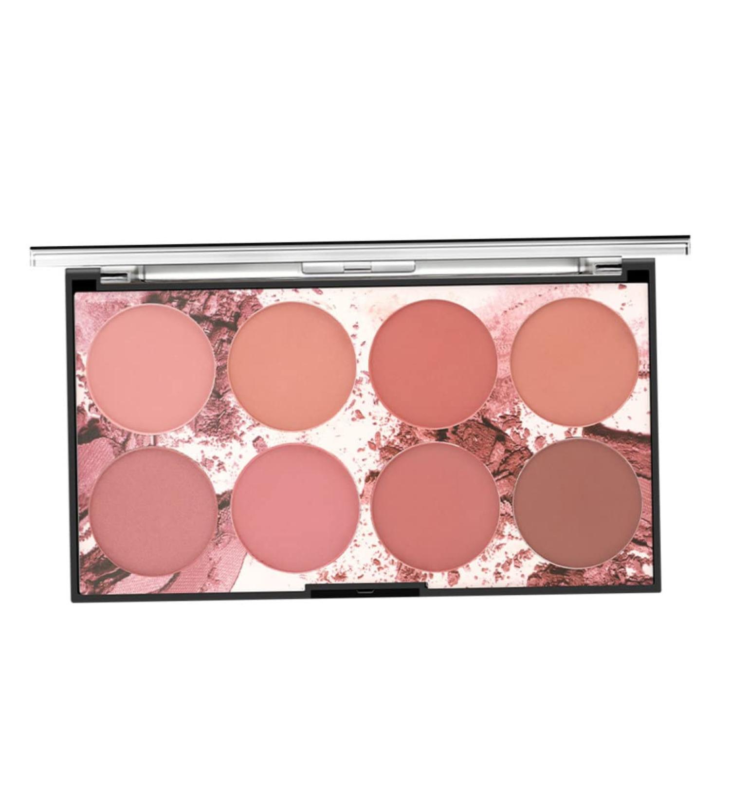 Blush Palette Makeup Blush Cream Palette Face Powder Blusher with 8 Blush 42G - Buy Online on SooperMarket.com