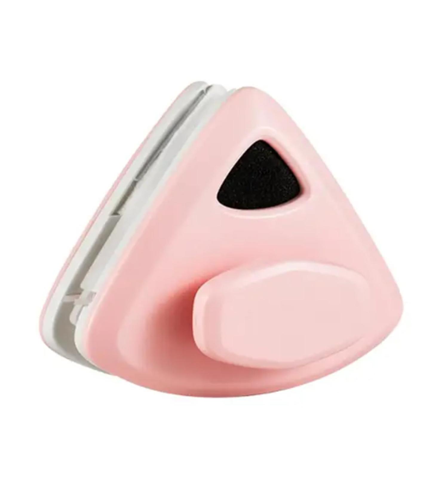 ZABEES Magnetic Window Cleaner Double Sided Glass Wiper Household Cleaning Tools For Washing Windows Magnetic Cleaning Brush 3-8mm (Pink) - Buy Online on SooperMarket.com