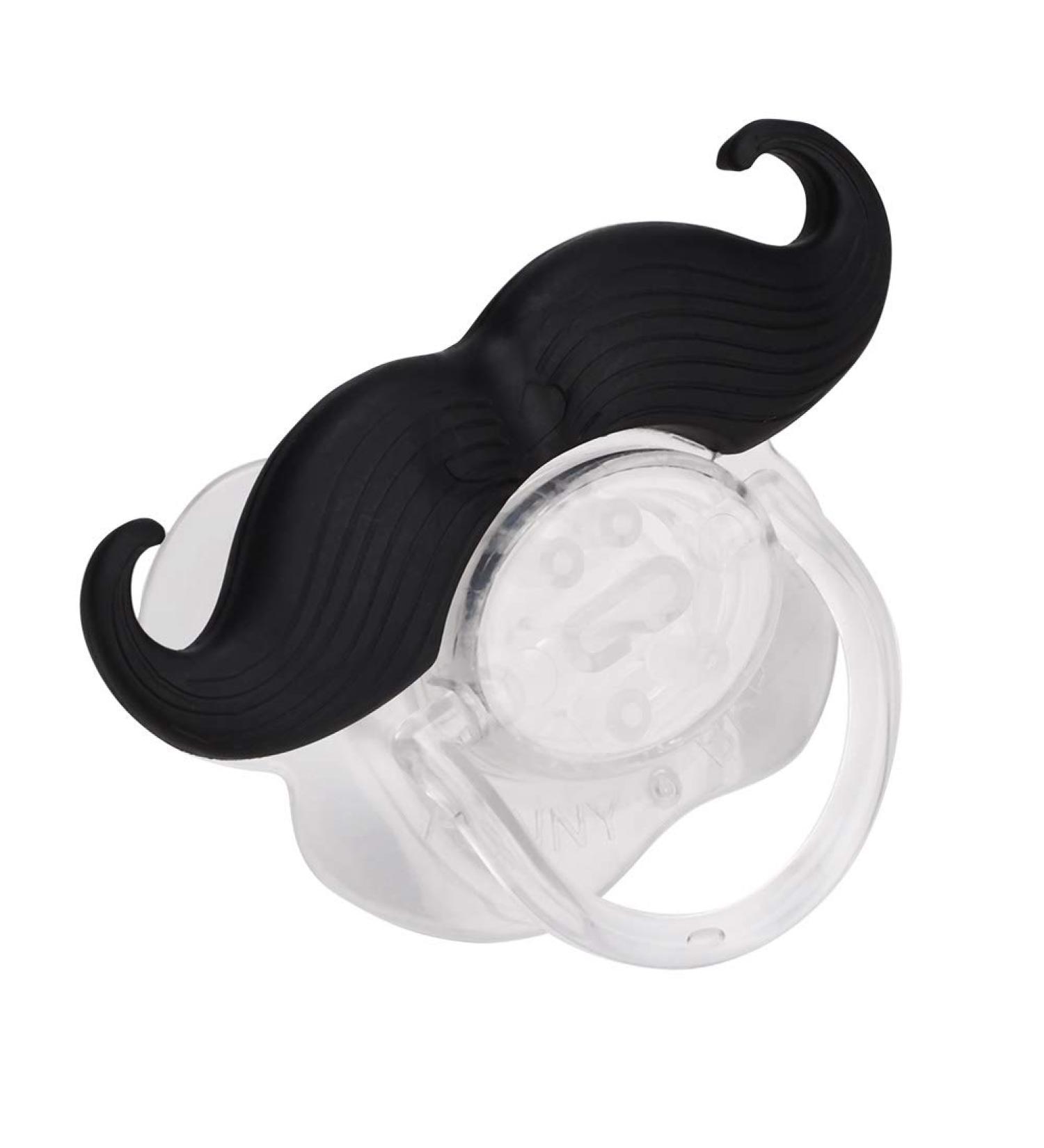 Schnuller Schnurrbart f r Babys 0-6 Monate | Umweltfreundliche Mini-Pacifier mit Schnurrbart und Lippen Perfekt f r die internationale Lieferung! - Buy Online on SooperMarket.com