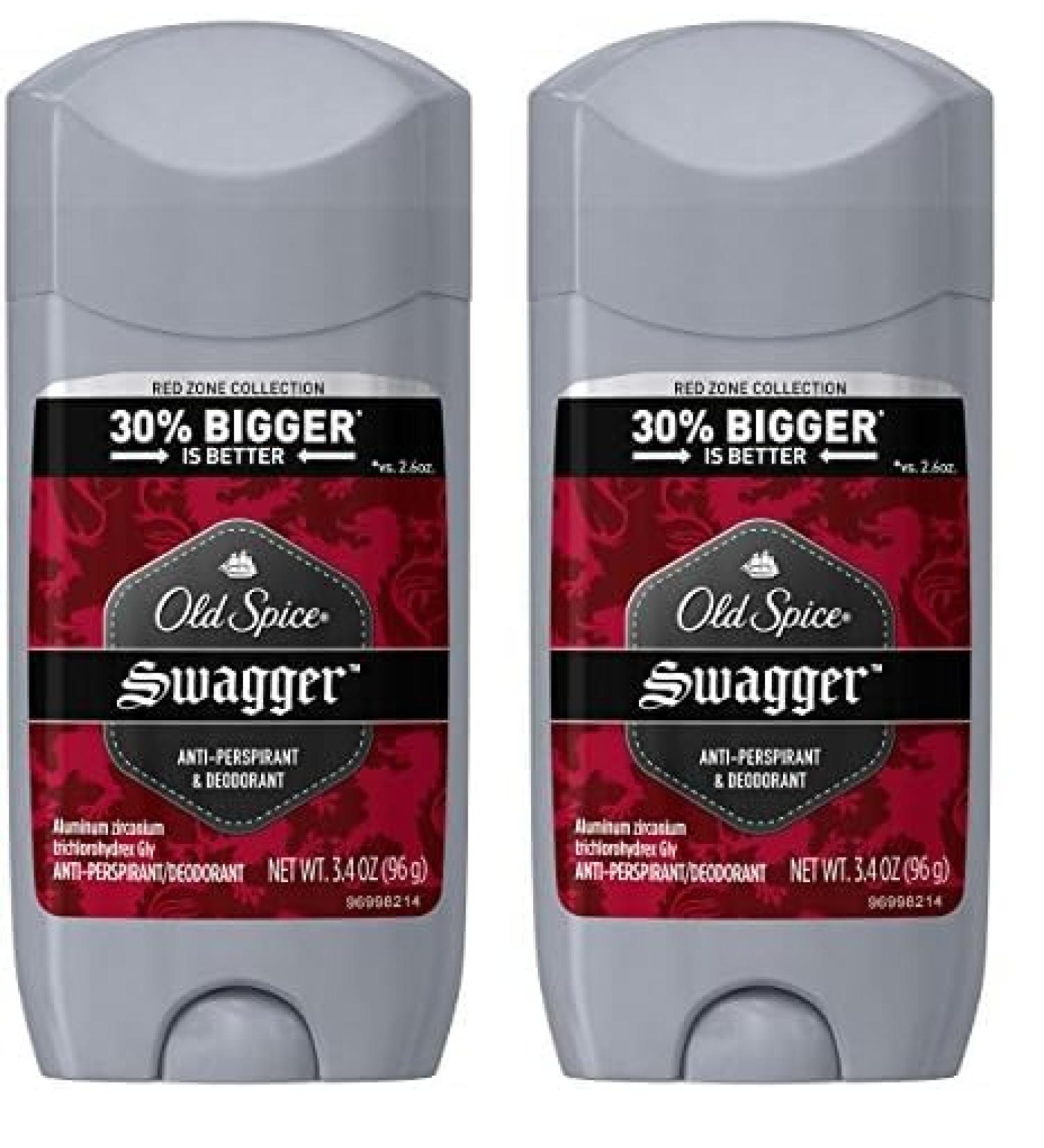 Old Spice Red Zone 3.4 oz (Pack of 2) 3.4 Ounce (Pack of 2) Swagger - Red Zone - Buy Online on SooperMarket.com