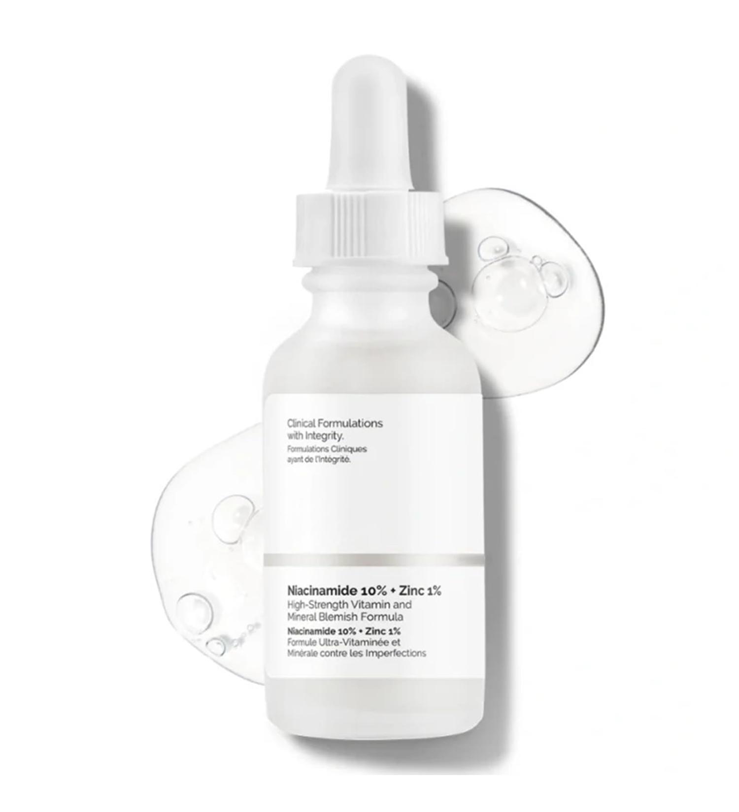Niacinamide Serum 10% Niacinamide + 1% Zinc Skincare Serum Tackles Blemish Serum High-Strength Vitamin Minimize Pore Appearance Control Excess Oil and Redness Glowing Skin Hydrating Serum(30 ml) - Buy Online on SooperMarket.com