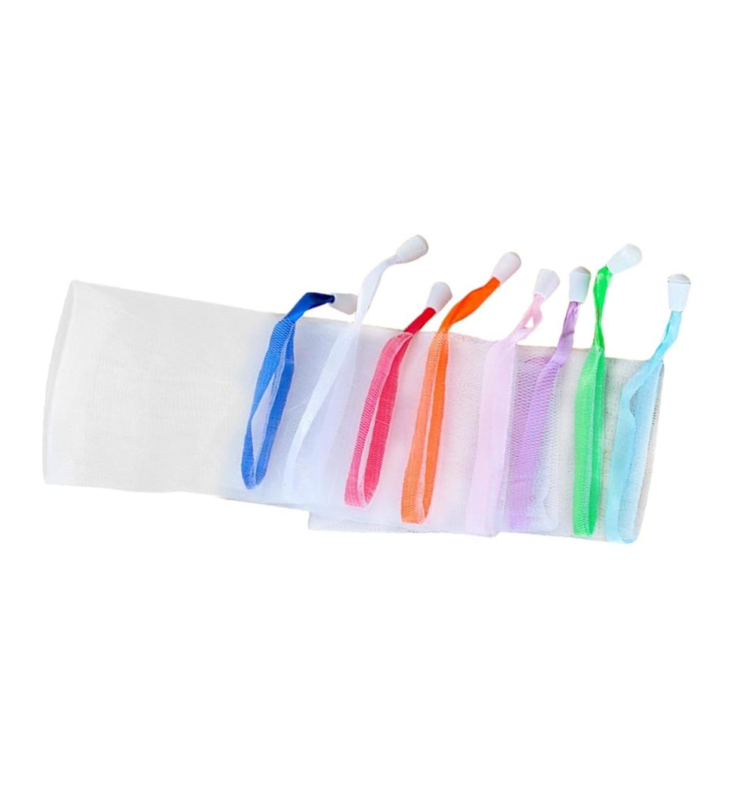 Angoily Soap Saver Net Pouch | Exfoliating Soap Holder for Cleansing | Japan Medium Size - Buy Online on SooperMarket.com