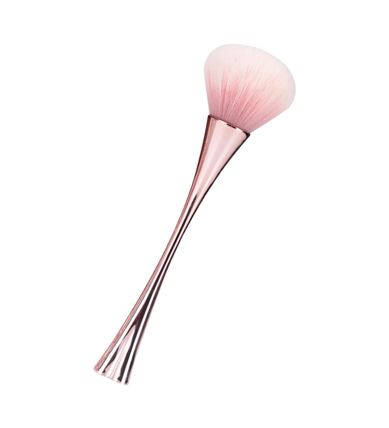 Veeteah Setting Powder Brush Loose Powder Standing Brush | Powder Foundation Brush Cosmetic Brushes for Complete Coverage and Prefect Finish Standing four-leaf clover makeup brush gold + PVC - Buy Online on SooperMarket.com