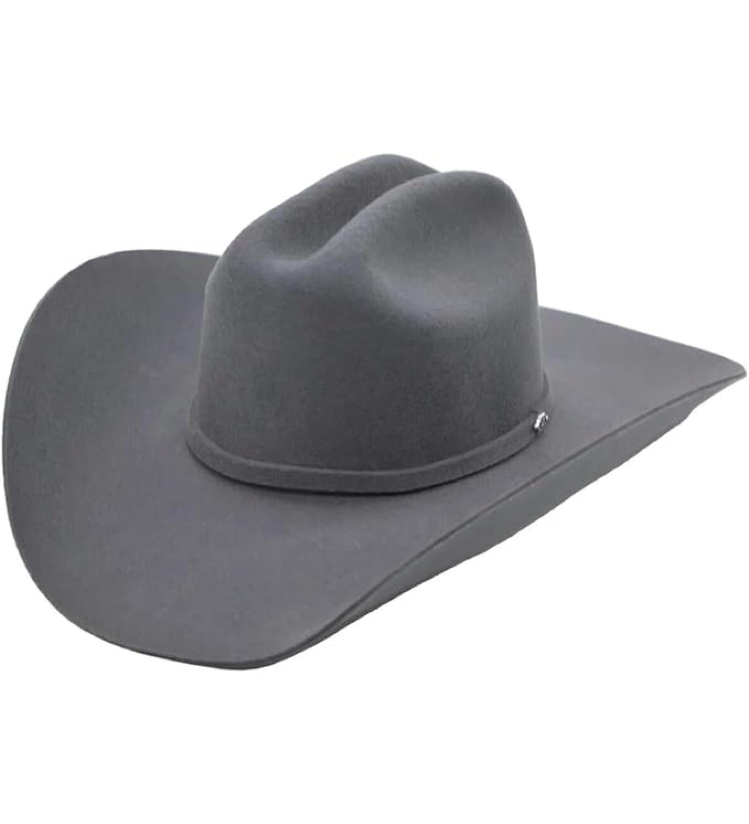 Resistol Denison Bangora Straw Cowboy Hat - Granite - 6 7 /8  - Buy Online on SooperMarket.com