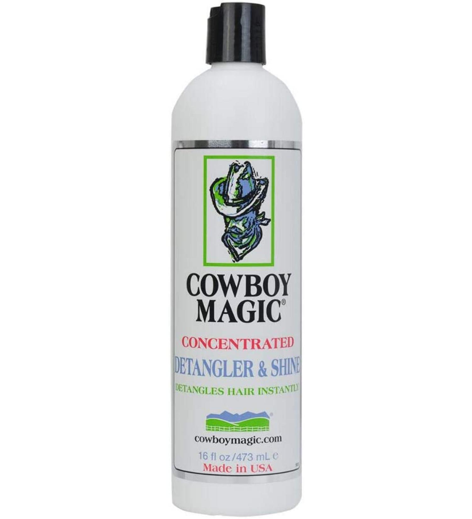 Cowboy Magic Concentrated Detangler and Shine Great for Pets and Human Hair! (16 fl oz (473 mL))
