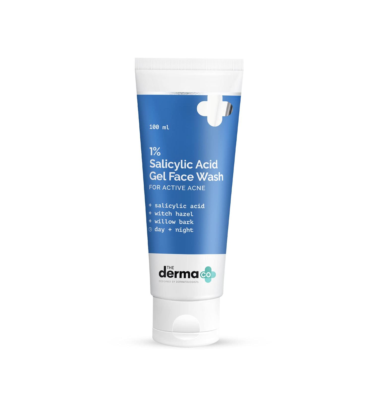 1% Salicylic Acid Gel Face Wash for Acne - Deep Cleansing & Exfoliating Formula | Reduces Acne & Controls Oil | 3.38 Fl Oz - Buy Online on SooperMarket.com