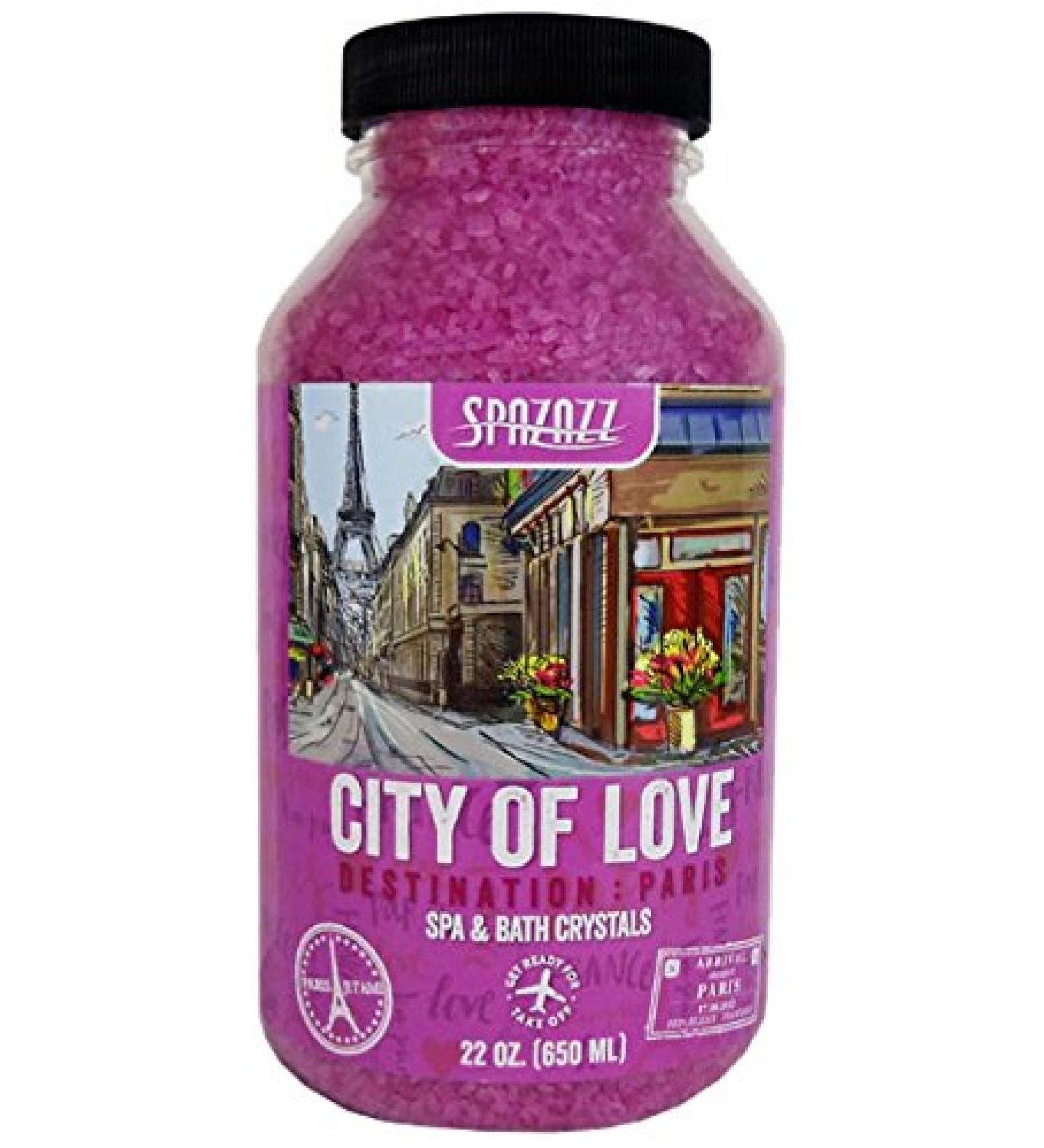 Spazazz SZCPA SPZ-301 Paris City of Love Aromatherapy Crystals 22 oz - Buy Online on SooperMarket.com
