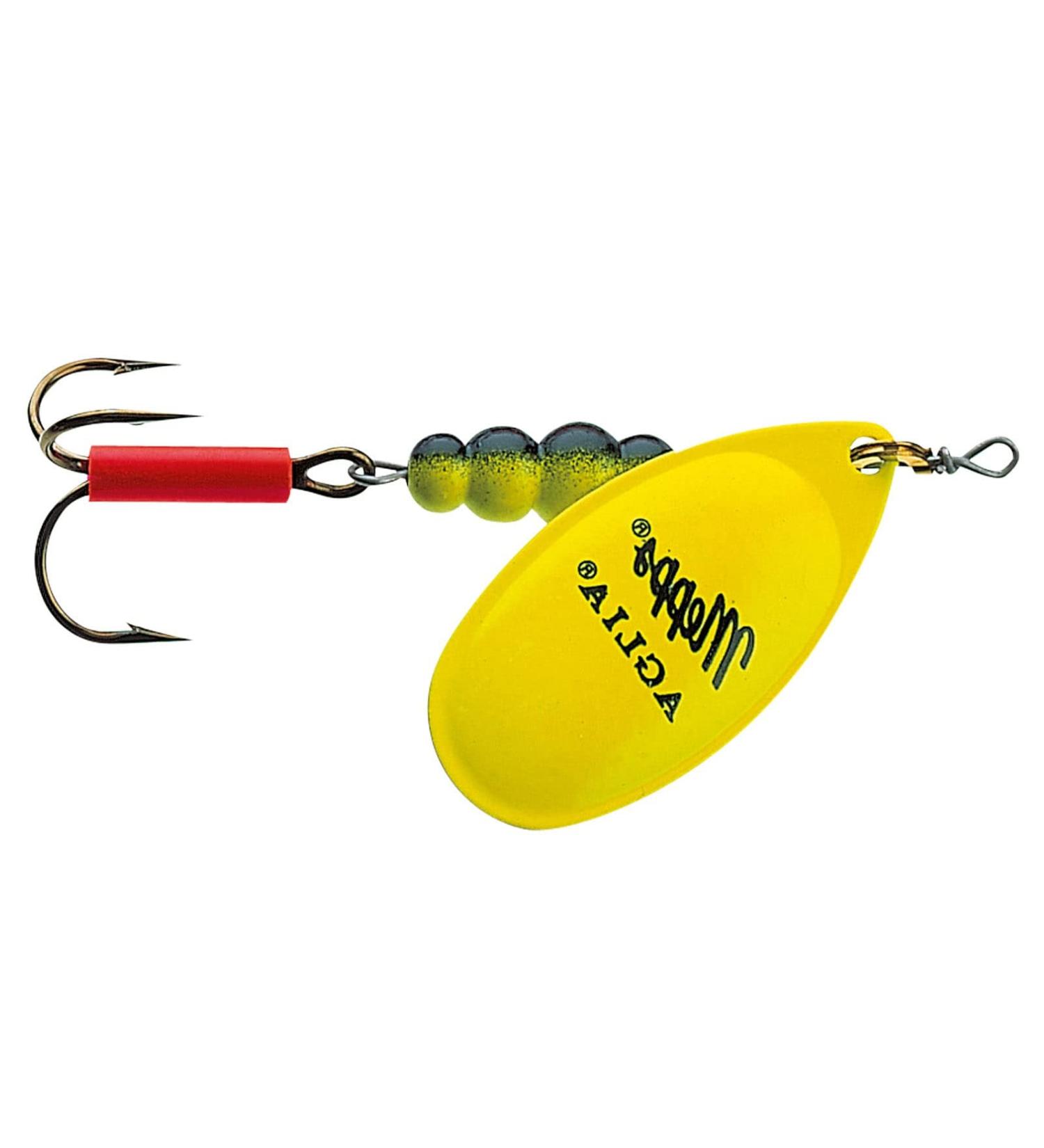 Buy Mepps Aglia Fluo Orange Yellow 5 Spinner - Top Quality Fishing Lure for International Shipping - Buy Online on SooperMarket.com
