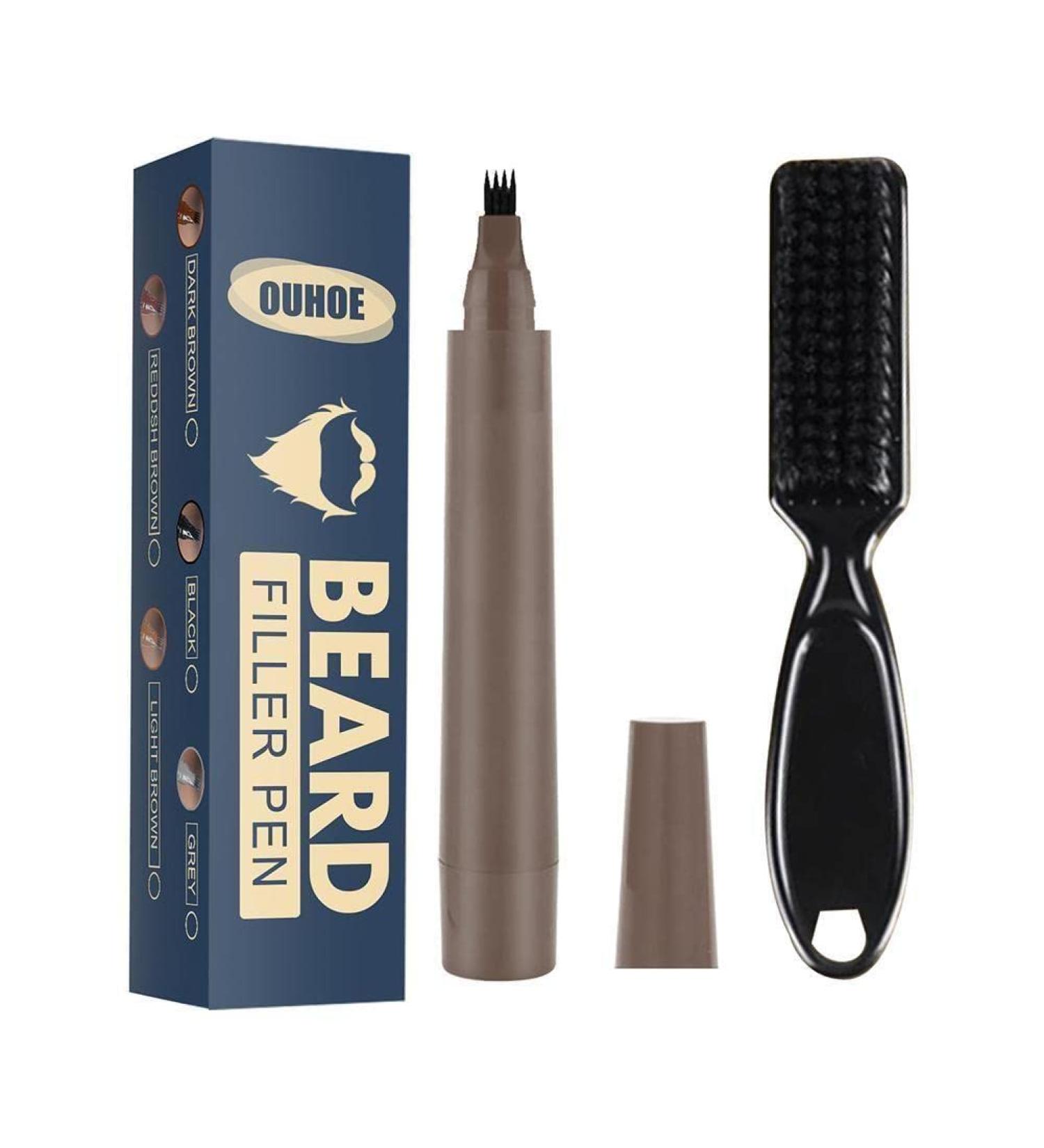 Shop Lutiore Men's Beard Growth Pencil - Mustache Repair & Styling Kit for Fullness & Shape - Buy Online on SooperMarket.com