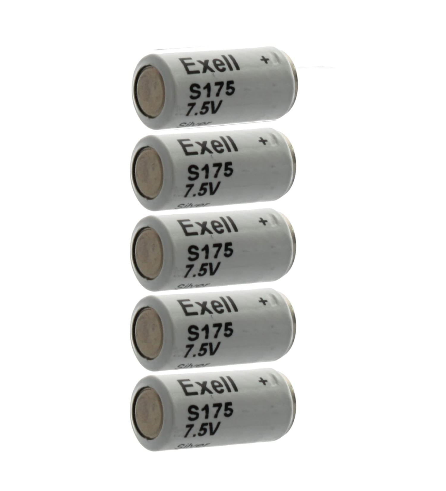 Buy 5pc Exell S175 Silver Oxide 7.5V Battery TR175S MN175 A175 - International Shipping Available - Buy Online on SooperMarket.com