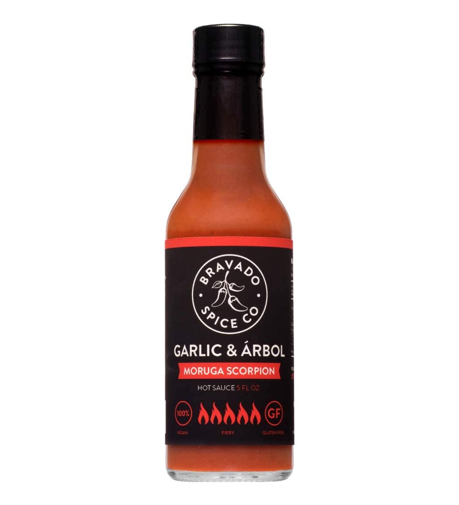 Bravado Garlic and Arbol Moruga Scorpion Hot Sauce