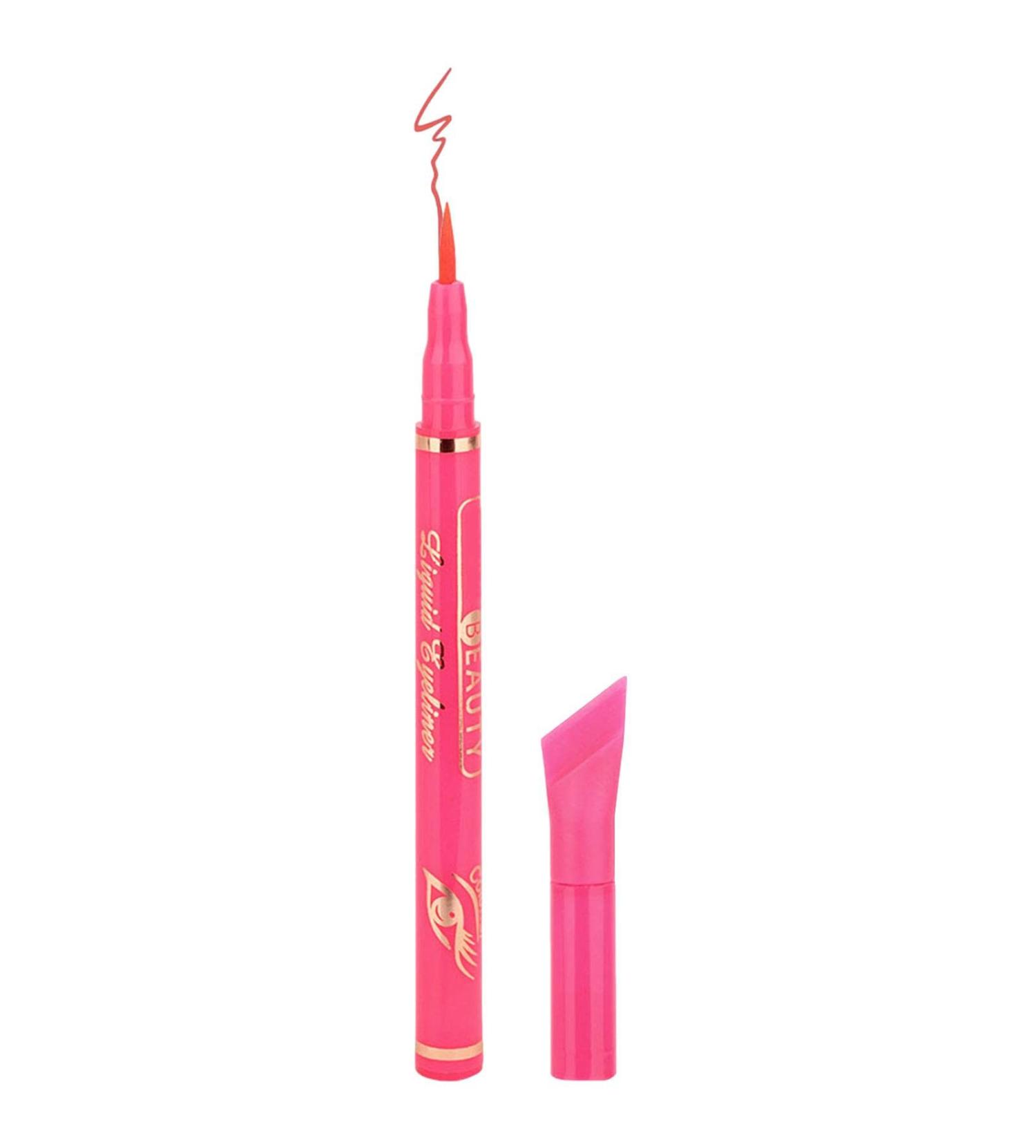 1/12 Colors Liquid Eyeliner Set Eyeliner Set Pigmented Rainbow Colorful Neon Eyeliner Pencil Waterproof Eye Shadow Pencil Long Lasting Wingtail Eyeliner for Mom Wife Girlfriend 09# - Buy Online on SooperMarket.com