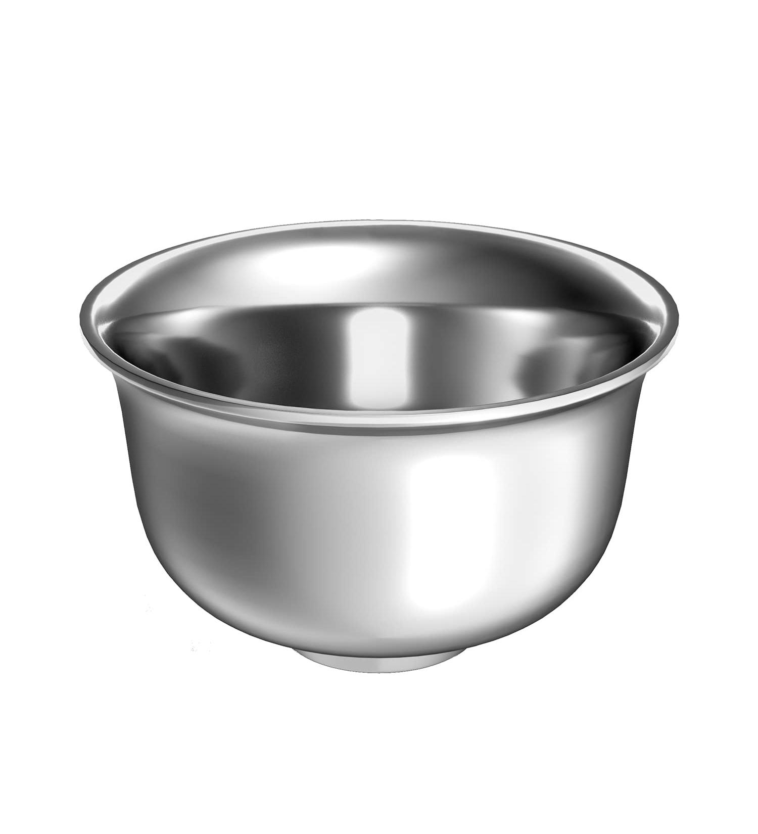 Ervor Premium Double-Layer Stainless Steel Shaving Bowl - 11.5cm | Perfect for All Shaving Soaps | International Shipping Available - Buy Online on SooperMarket.com