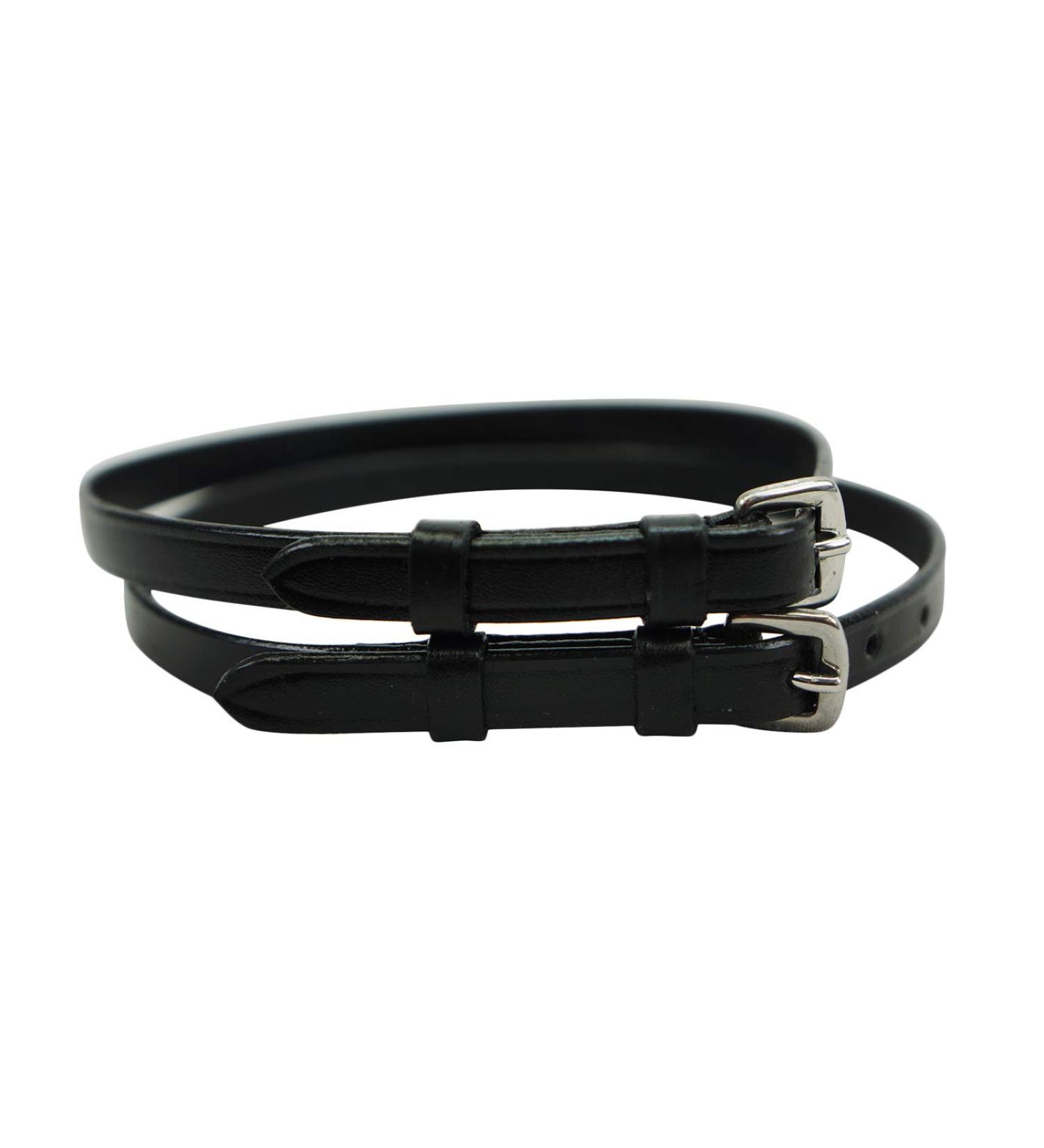 Derby Originals Premium English Leather Spur Straps - Childrens, Womens, Mens Sizes 14.5 - Black - Buy Online on SooperMarket.com