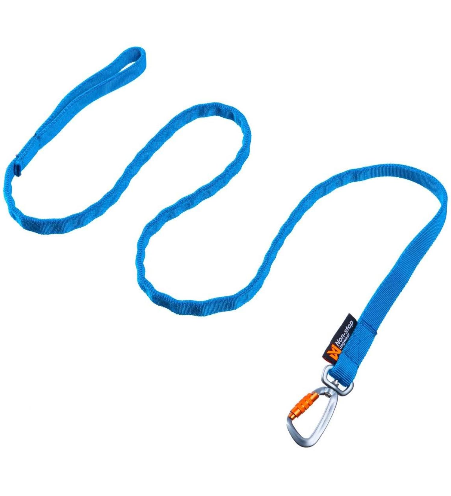 Non-stop Dogwear Bungee Leash LTD - 2m Canicross Leash for Dogs | Blue | International Shipping - Buy Online on SooperMarket.com