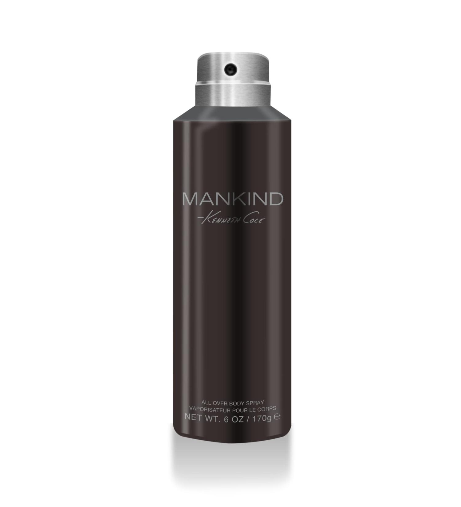 Kenneth Cole Mankind Body Spray for Men 6.0 Fl. Oz. - Refreshing and Masculine Fragrance - Buy Online on SooperMarket.com