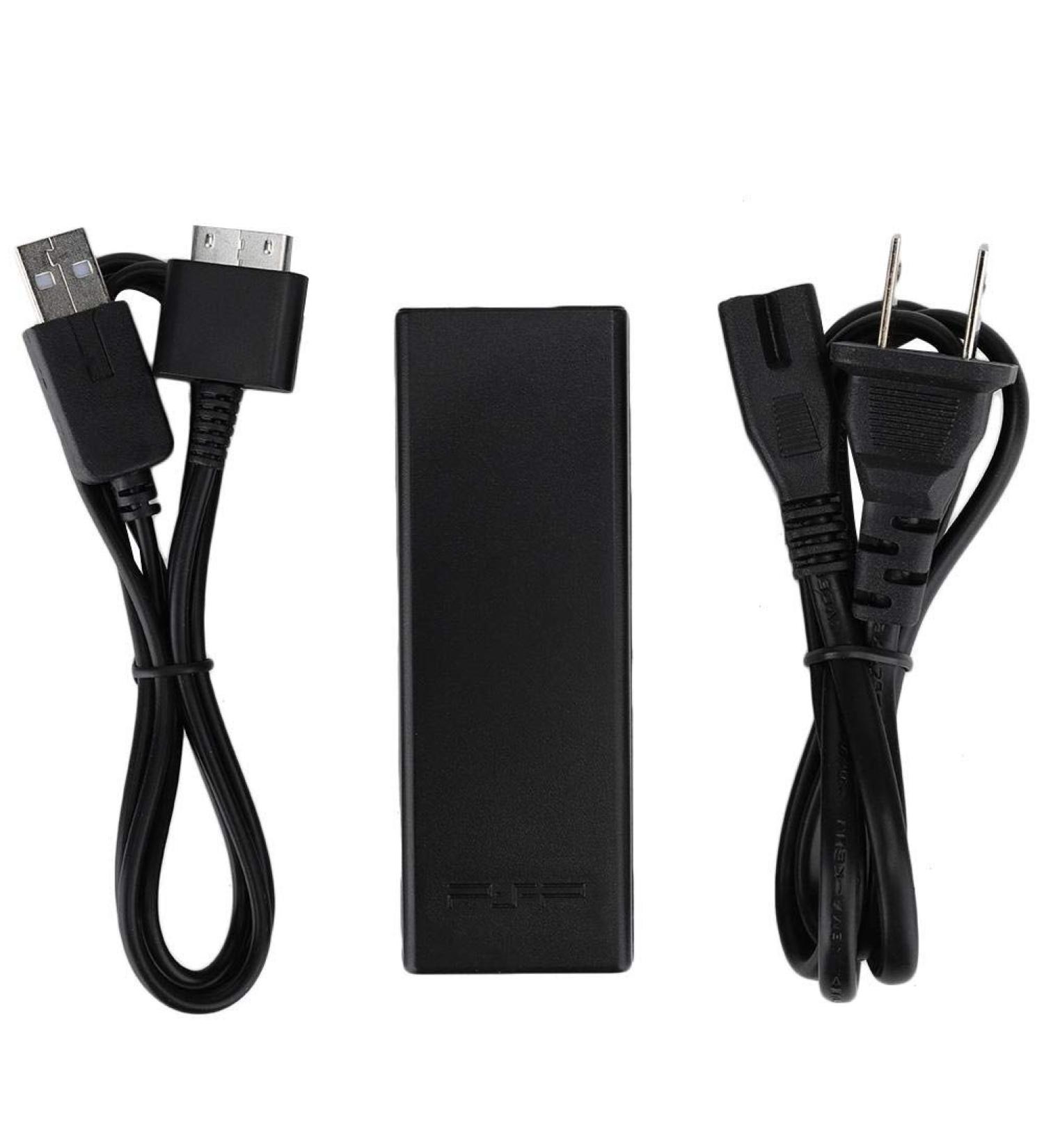 ASHATA Portable for PSP GO Power Adapter Fast Charging DC 5V/1500mA 50/60Hz AC Adapter Power Wallwith 2-in-1 USB Data Power Cable Light and Portable (black) - Buy Online on SooperMarket.com