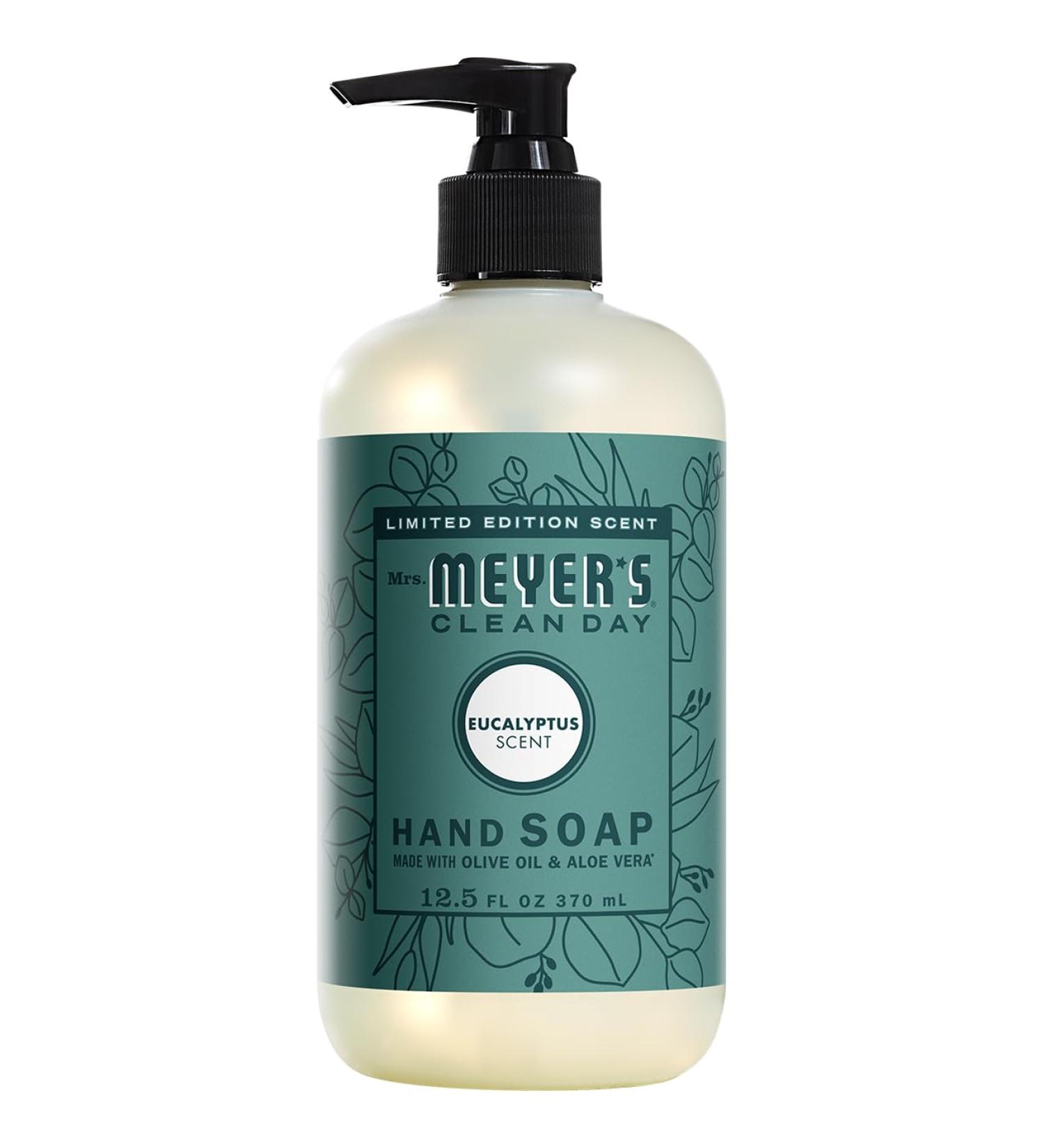 MRS. MEYER'S CLEAN DAY Hand Soap - Eucalyptus - 12.5 fl oz