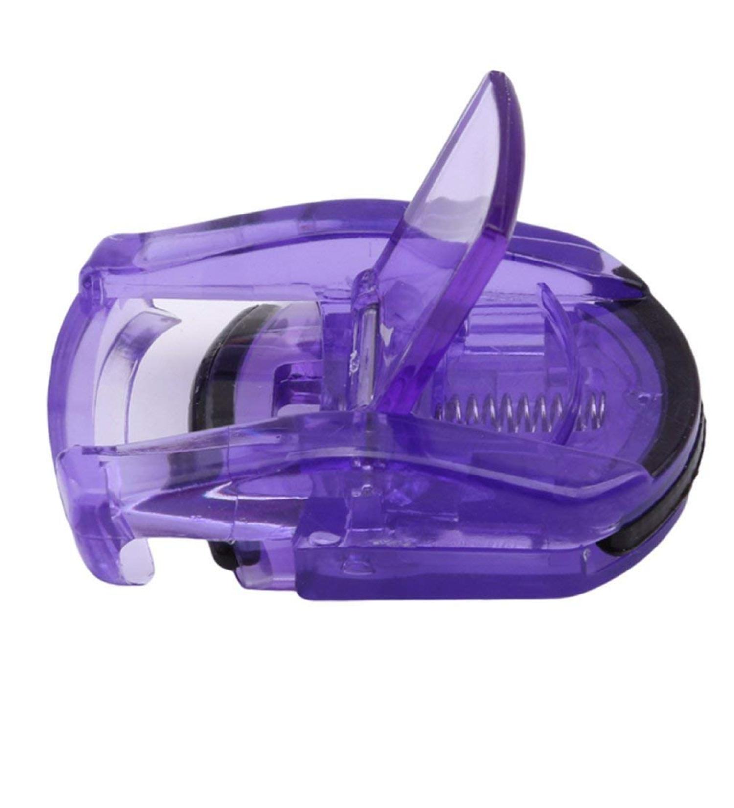 U-K Portable Eyelash Curler Mini Eyelash Clip Makeup Tools Purple Creative and Exquisite Workmanship Convenient handled - Buy Online on SooperMarket.com