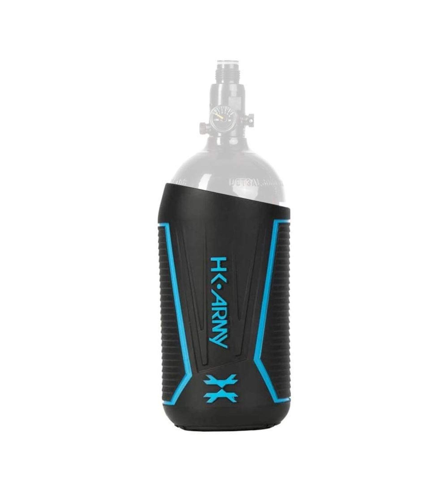 HK Army 48/3000 Vice Paintball Tank Cover - Black/Blue | Premium Protection and Style - Buy Online on SooperMarket.com