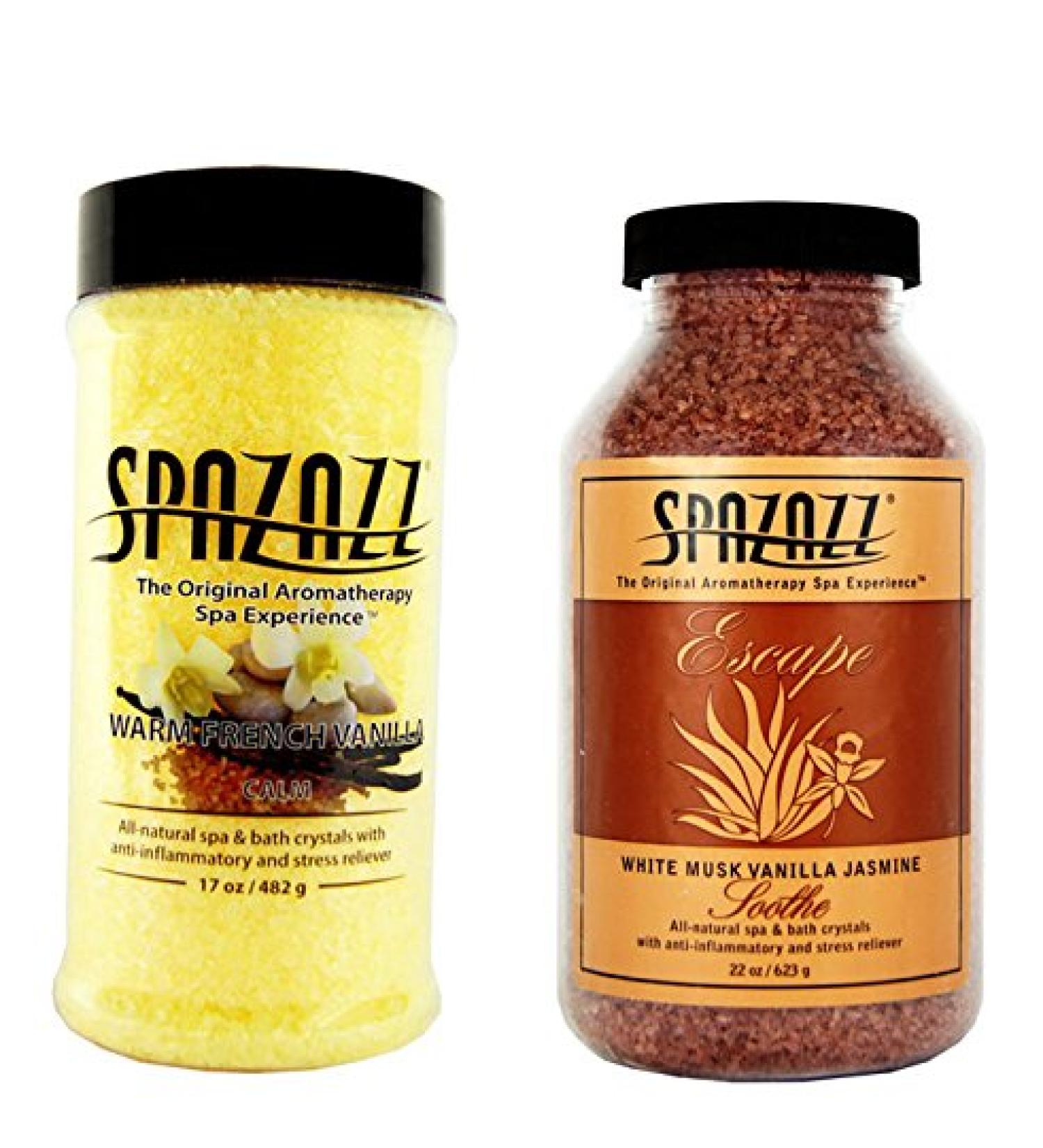 Spazazz French Vanilla 17oz /White Musk Jasmine 22 oz
