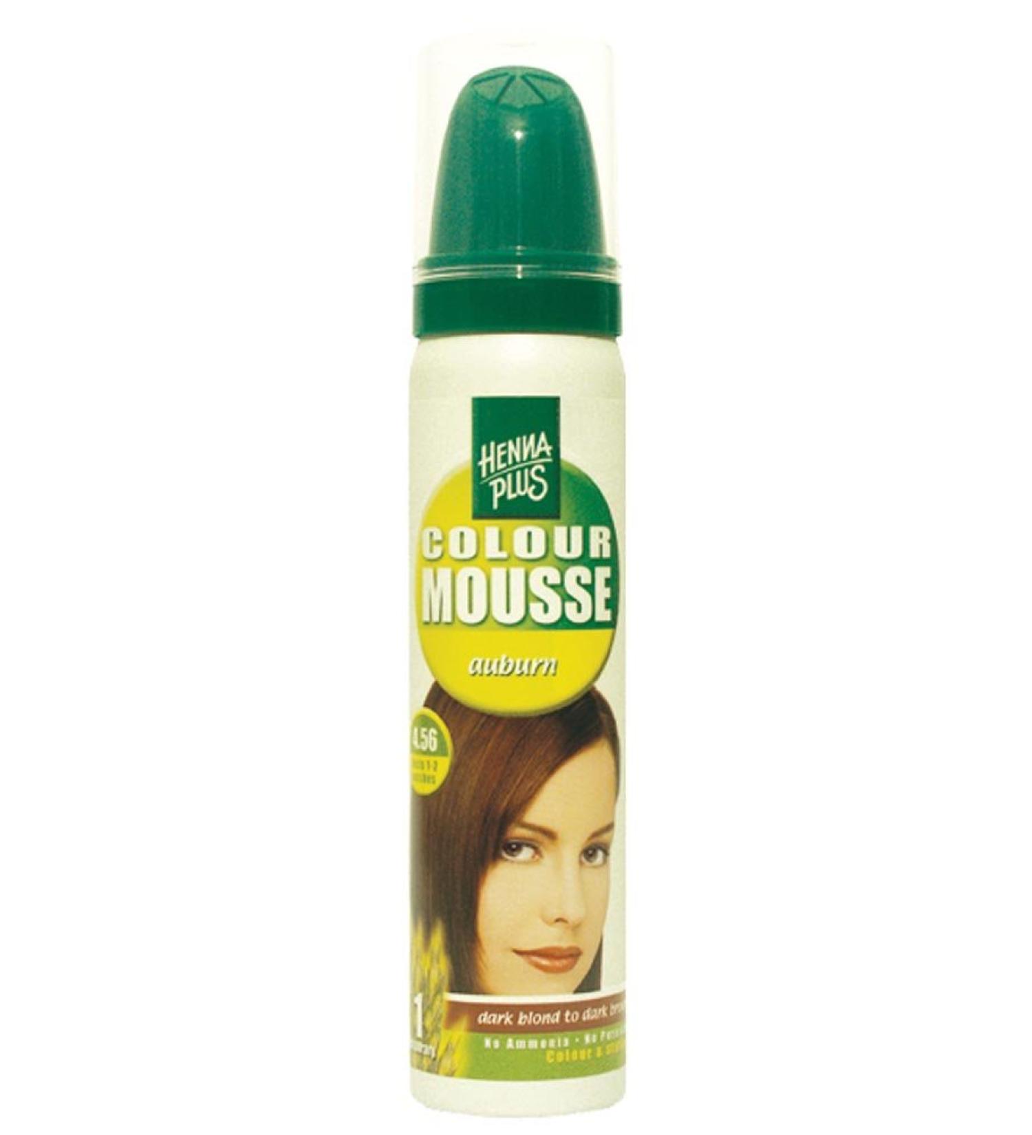 Hennaplus Color Mousse Red Brown 4.56 auburn