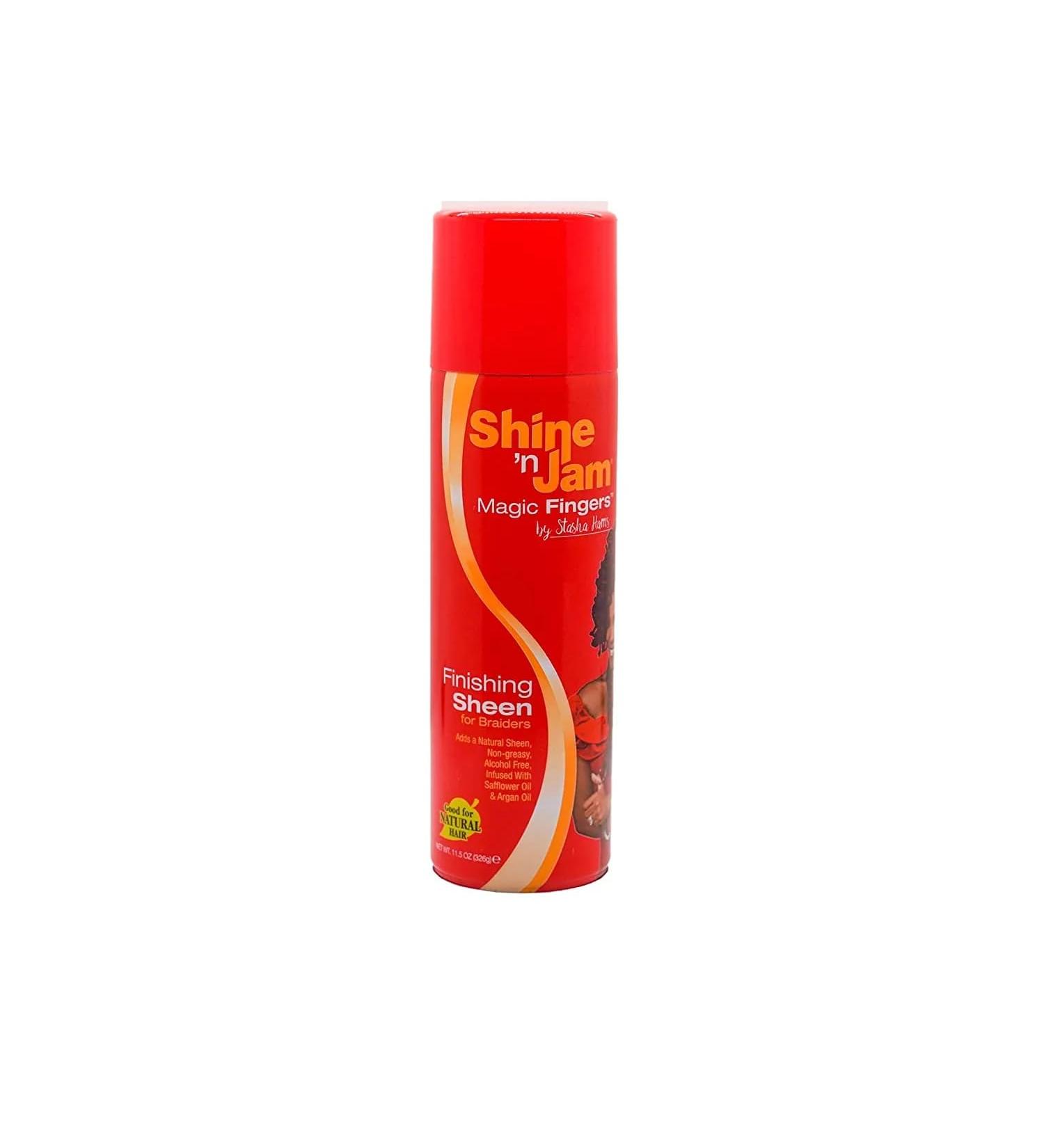Shine N Jam Magic Fingers For Braiders Finish Sheen 11.5 Ounce