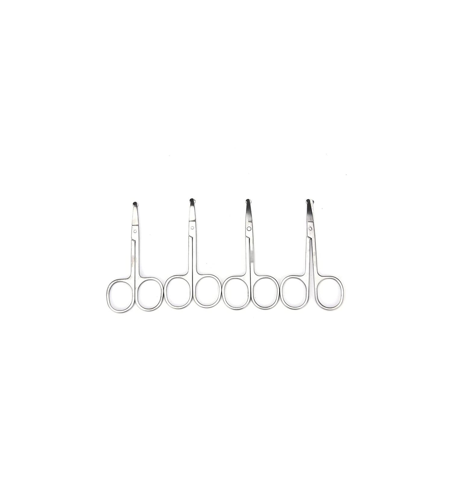 TEMKIN Nose Hair Trimmer Stainless Steel Ear & Nose Trimmers 4PC Beauty Removal Tools for Men & Women | Best in Fashion Grooming Accessories - Buy Online on SooperMarket.com