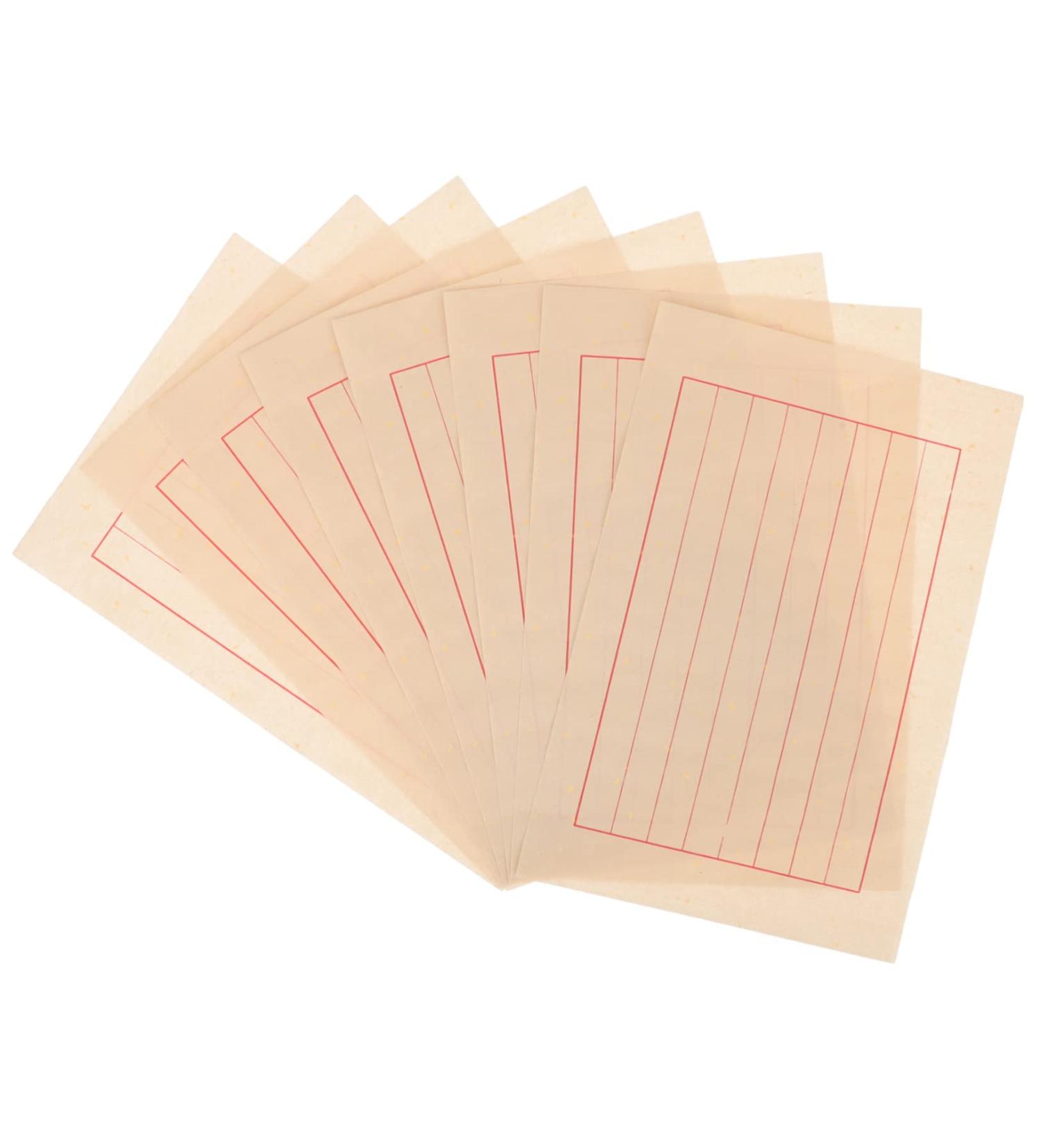 STOBOK 50 Sheets Rice Paper Chinese Calligraphy Practice Paper Xuan Paper Calligraphy Paper Art Paper As Shown 29x19cm - Buy Online on SooperMarket.com