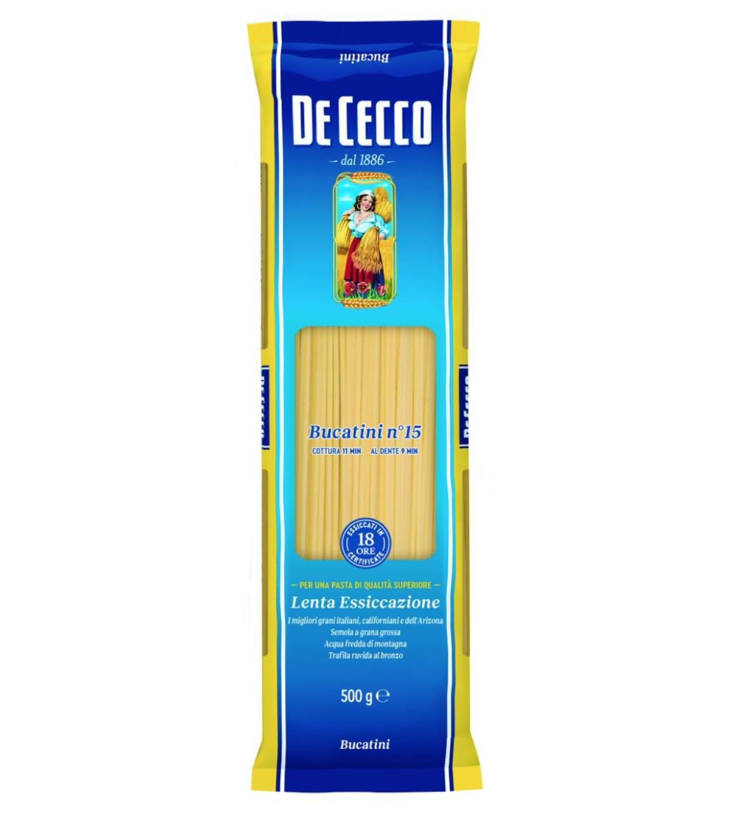 De Cecco Bucatini n.15 (500g) - Pack of 3