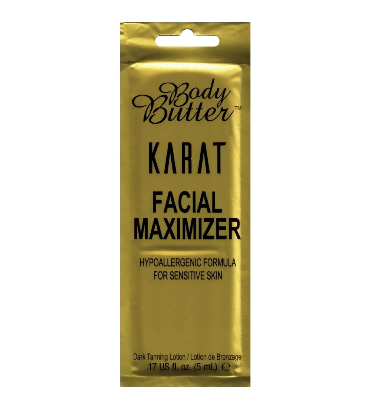 Body Butter Karat Facial Maximizer Dark Tanning Lotion (5ml)