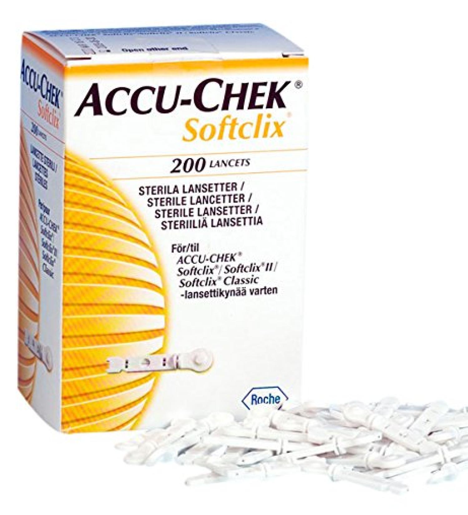Accu-Chek C72 Softclix Classic Lancets (Pack of 200)