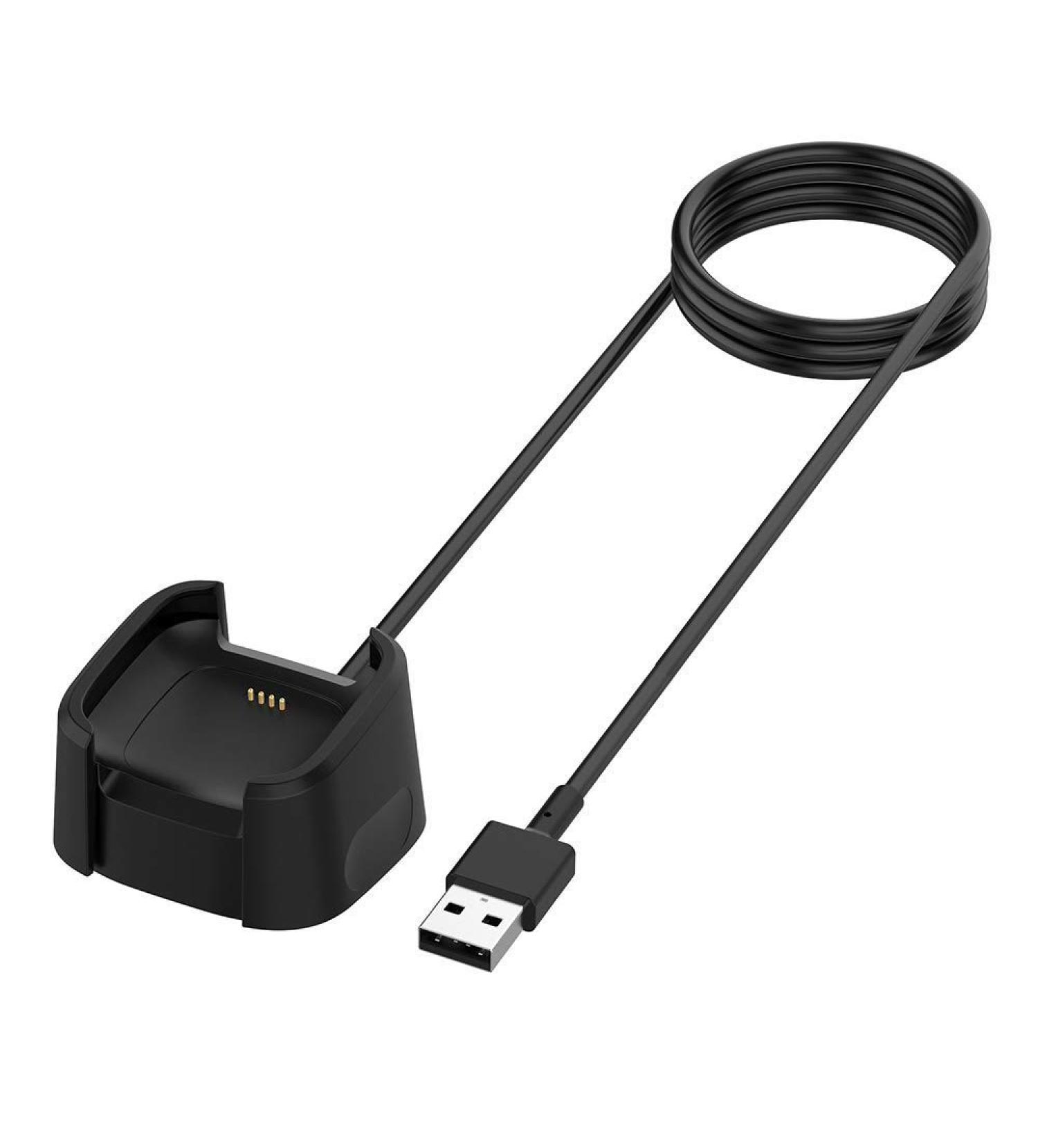 Kissmart Charger for Fitbit Versa 2  Replacement Charging Cable Dock Cradle with 3.3ft USB Cord for Fitbit Versa 2 Smartwatch - Buy Online on SooperMarket.com