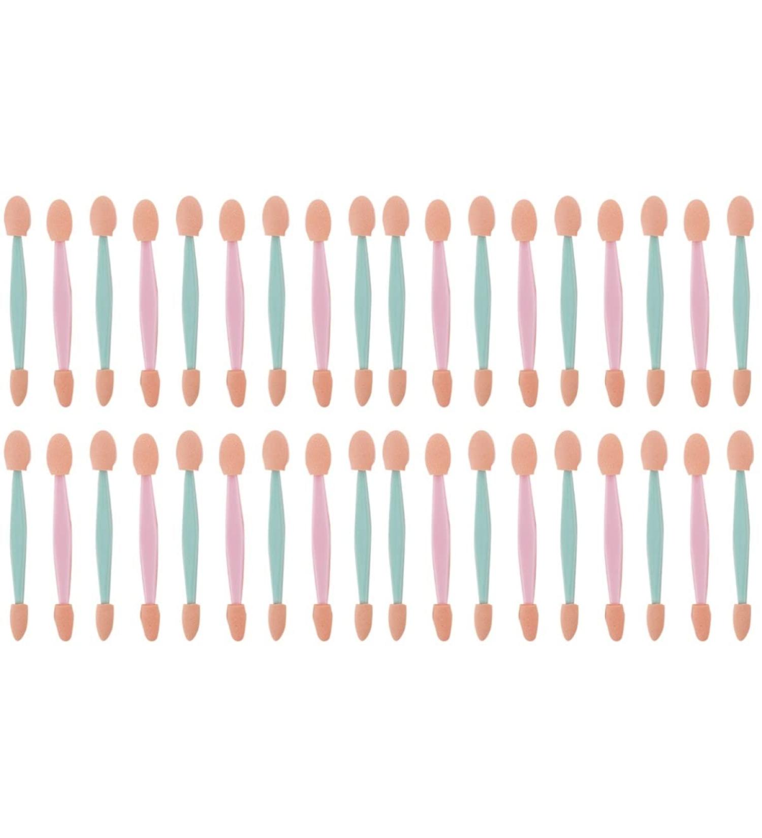 Baluue 2 Sets Eye Shadow Brush Eyeshadow Sponge Applicator Make Eyeshadow Brush Sponge Sponges Non Latex 7.4X1cmx2pcs As Shownx2pcs - Buy Online on SooperMarket.com