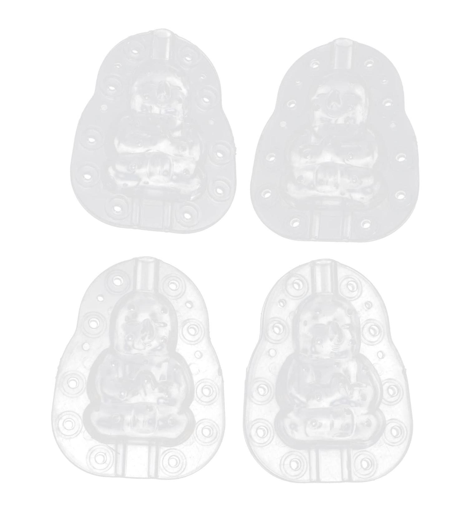 SUPVOX Vegetable Mold 4pcs Fruit Mold 3D Fruit Mousse Shaper Mold Adorable Forming Mold Strawberry Pumpkin - Buy Online on SooperMarket.com