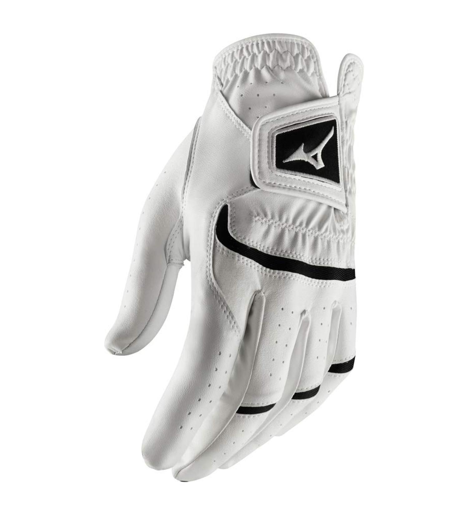 2020 Mizuno Elite Golf Glove Left Medium in White/Black - Premium Quality - Buy Online on SooperMarket.com