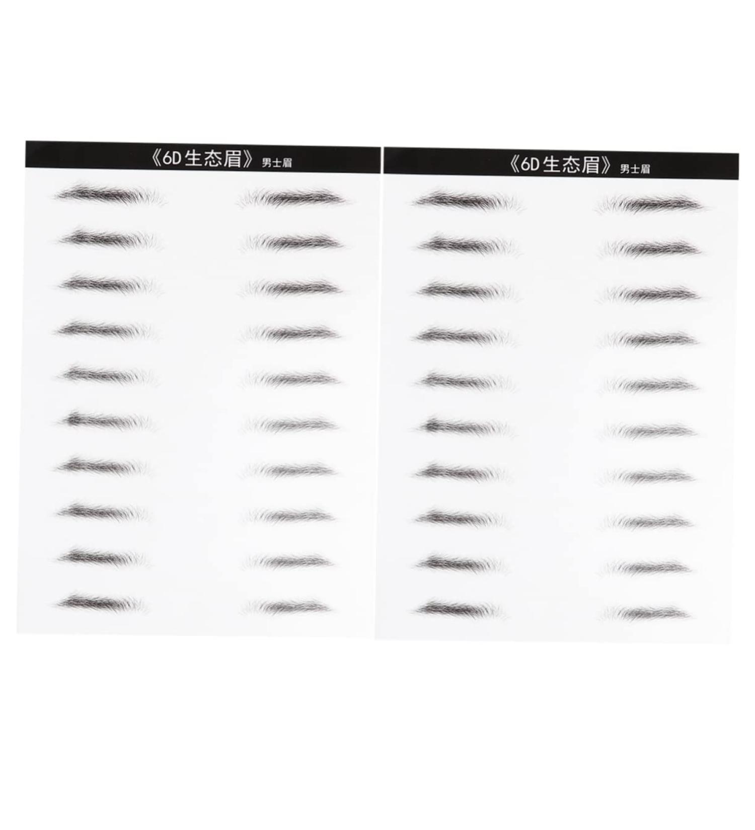 Baluue 2 Pairs Makeup Tools Gel Stick Brow Soap Pencil Eye Brow Pencil 21x15cm Black - Buy Online on SooperMarket.com