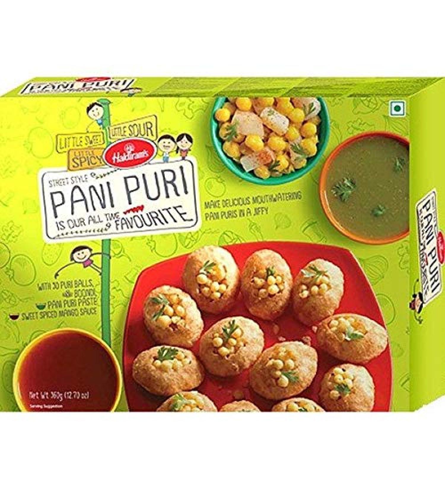Haldiram's Pani Puri 320g (Pack of 1) Haldiram's Pani Puri 320g 320 g (Pack of 1)
