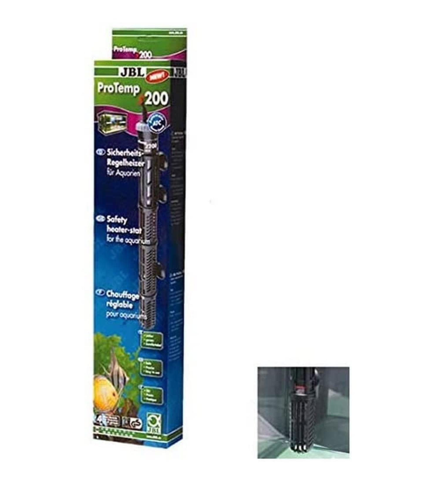JBL ProTemp S200 Aquarium Heater | Control for Freshwater & Saltwater | 100-300L - International Shipping Available - Buy Online on SooperMarket.com