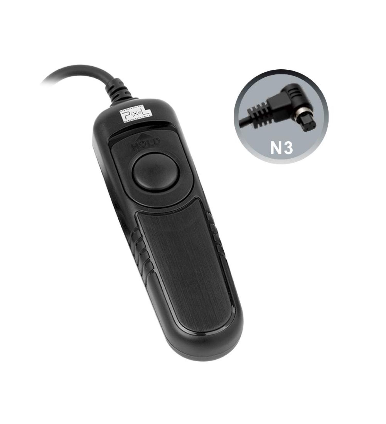 Pixel RC201 Remote Shutter Switch N3 for Canon EOS Cameras + Screen Cleaning Cloth | Replaces Canon RS-80N3 - Buy Online on SooperMarket.com
