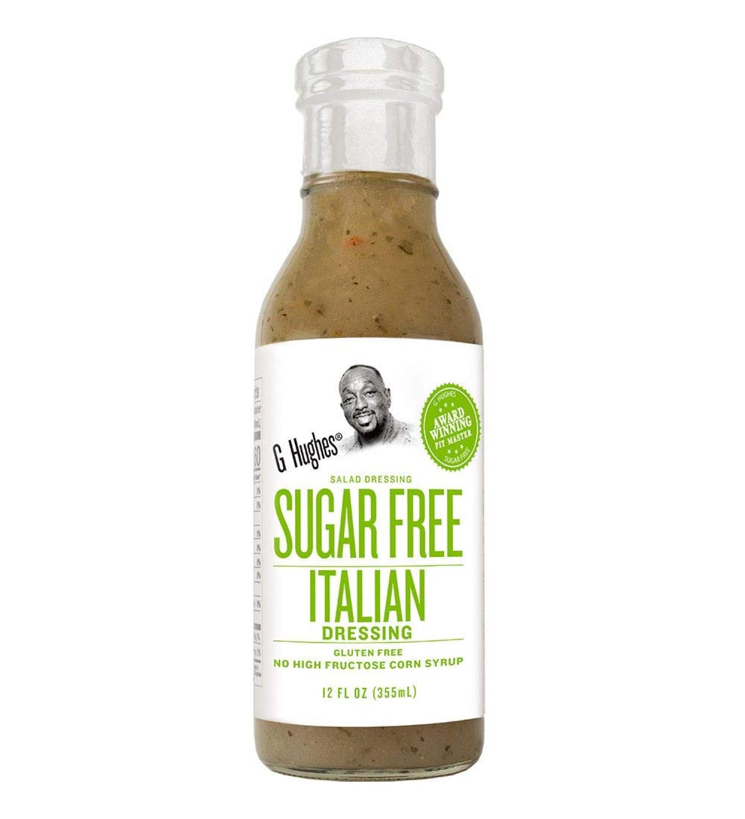 G Hughes Sugar Free Italian Dressing - Gluten Free Keto Salad Dressing - 12 Oz (3-Pack) - Buy Online on SooperMarket.com