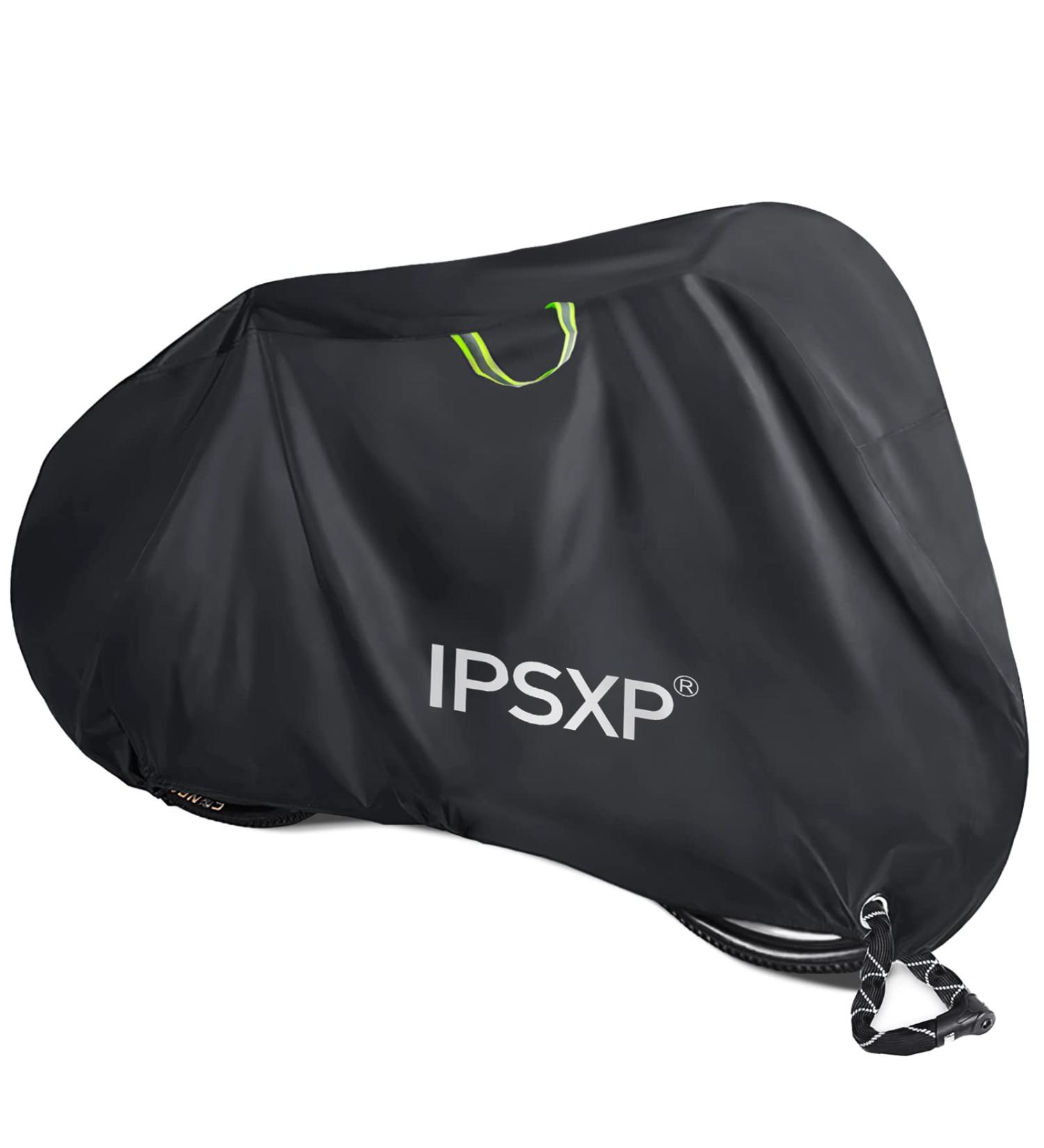 IPSXP Heavyweight Waterproof Bicycle Cover 210D Oxford UV Protected Dustproof Fits All Bike Types (208x112x76cm) - Ideal for Snow & Festivals - Buy Online on SooperMarket.com
