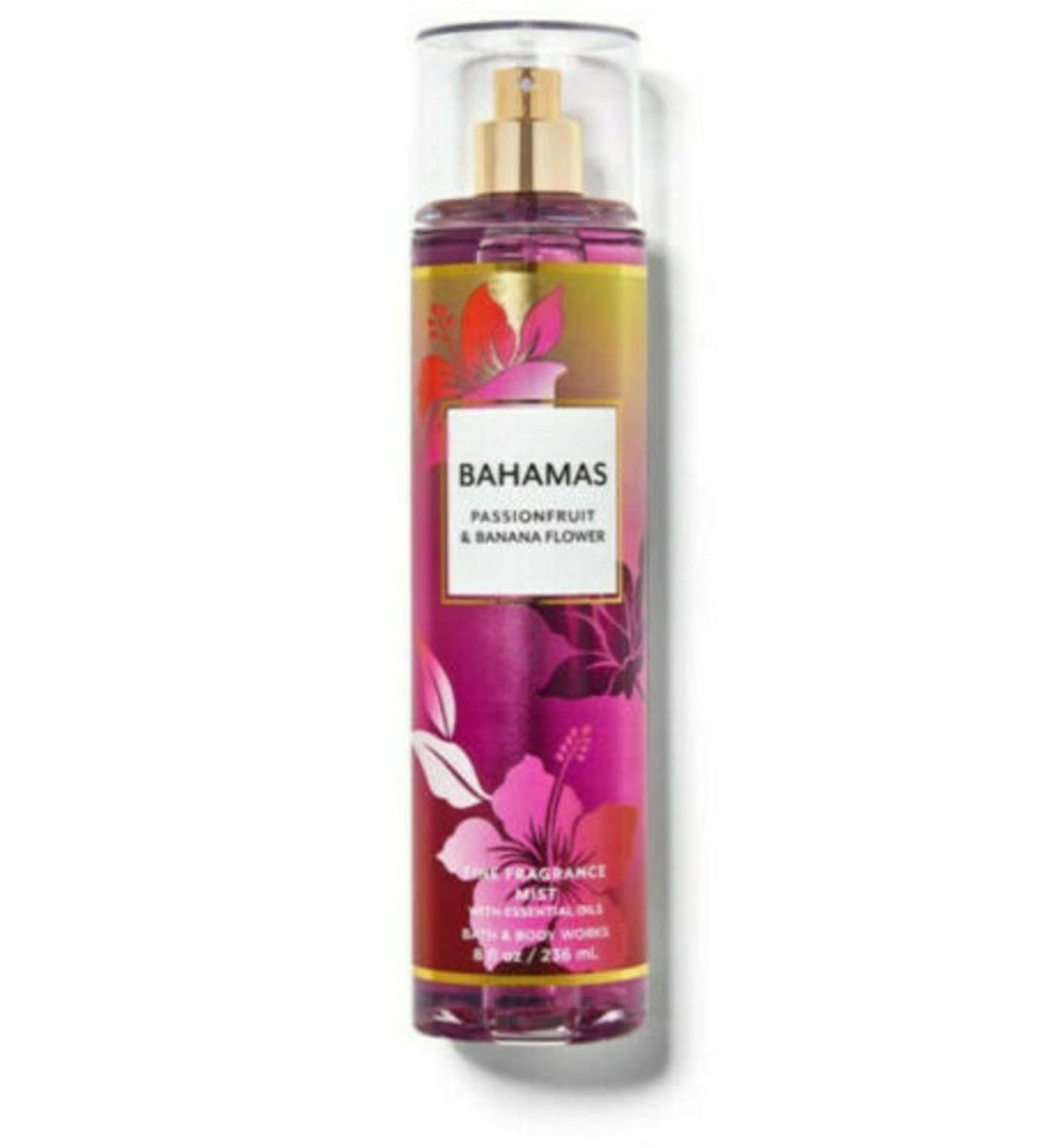 Bath and Body Works Fine Fragrance Mist (BAHAMAS PASSIONFRUIT & BANANA FLOWER 8 Fl Oz) - Buy Online on SooperMarket.com
