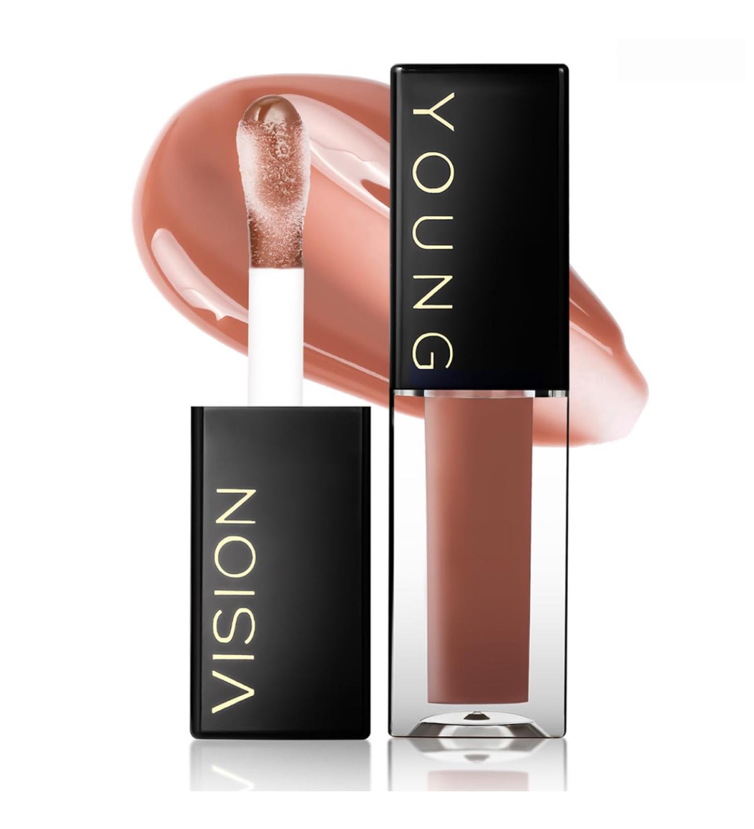 Young Vision Lip Glow Oil - Jojoba Seed Infused Moisturizing & Plumping Lip Gloss for All-Day Hydration | International Shipping Available - Buy Online on SooperMarket.com